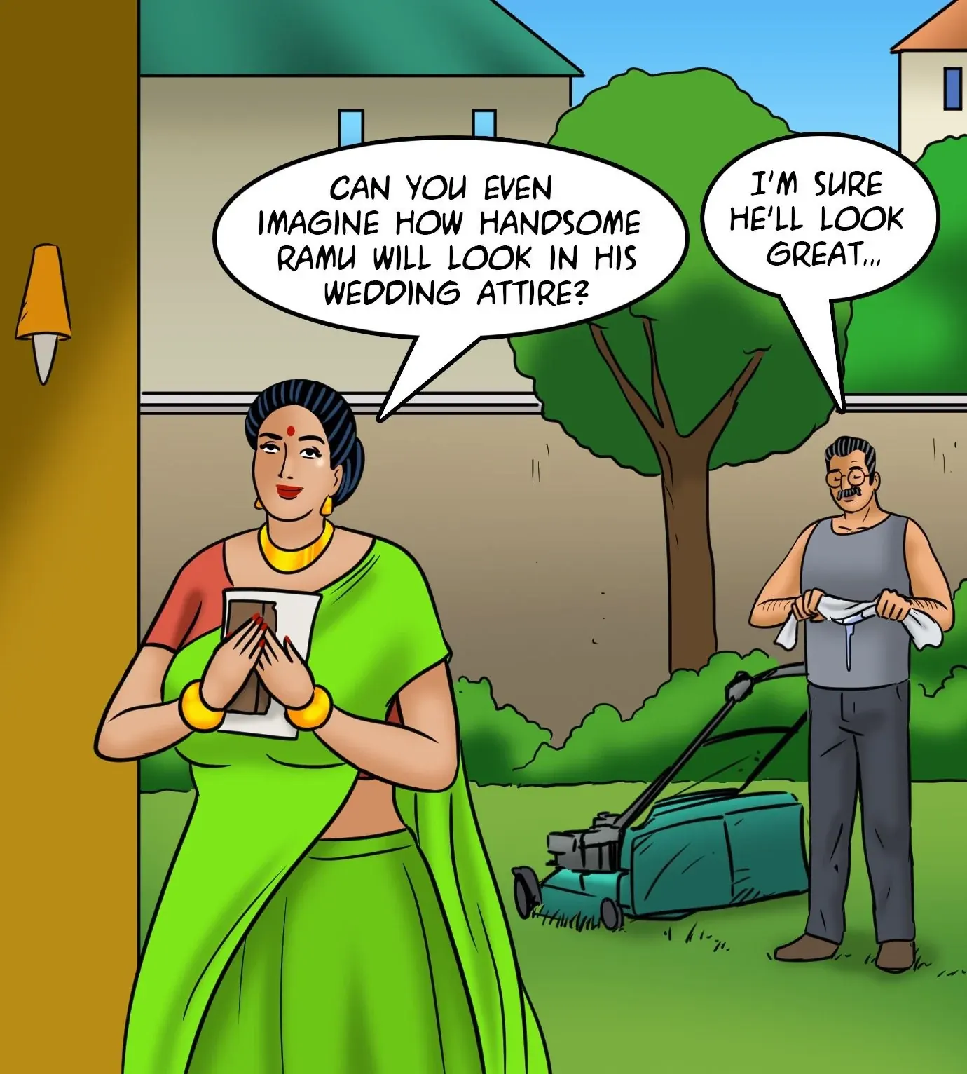 Velamma All Episodes Comics, 118 . Velamma - Episode 118 - Suhaag Raat, page 8 of 143