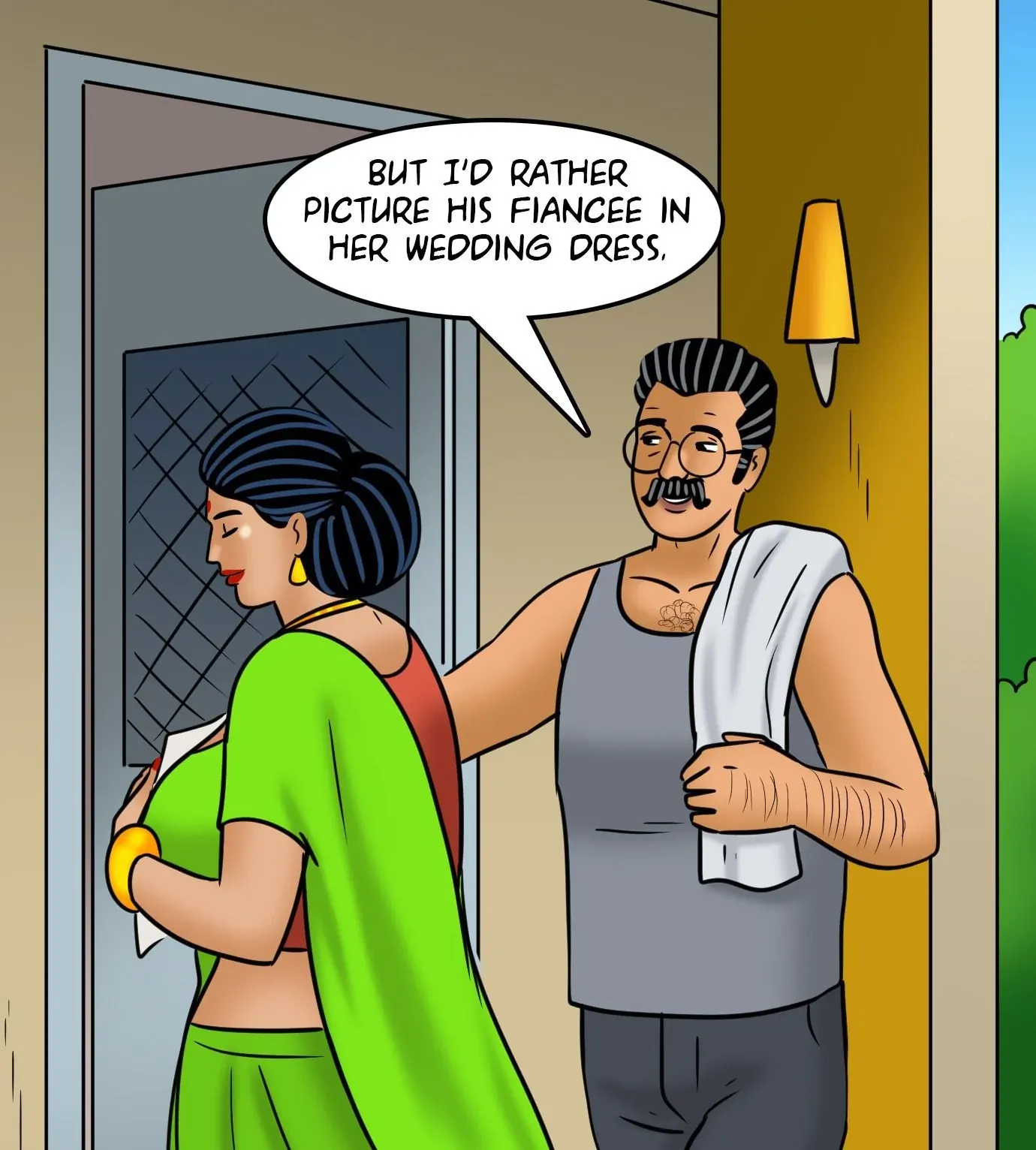 Velamma All Episodes Comics, 118 . Velamma - Episode 118 - Suhaag Raat, page 9 of 143