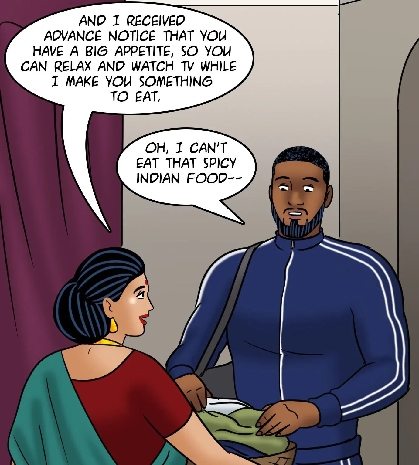 Velamma All Episodes Comics, 117 . Velamma - Episode 117 - Black Magic, page 44 of 143
