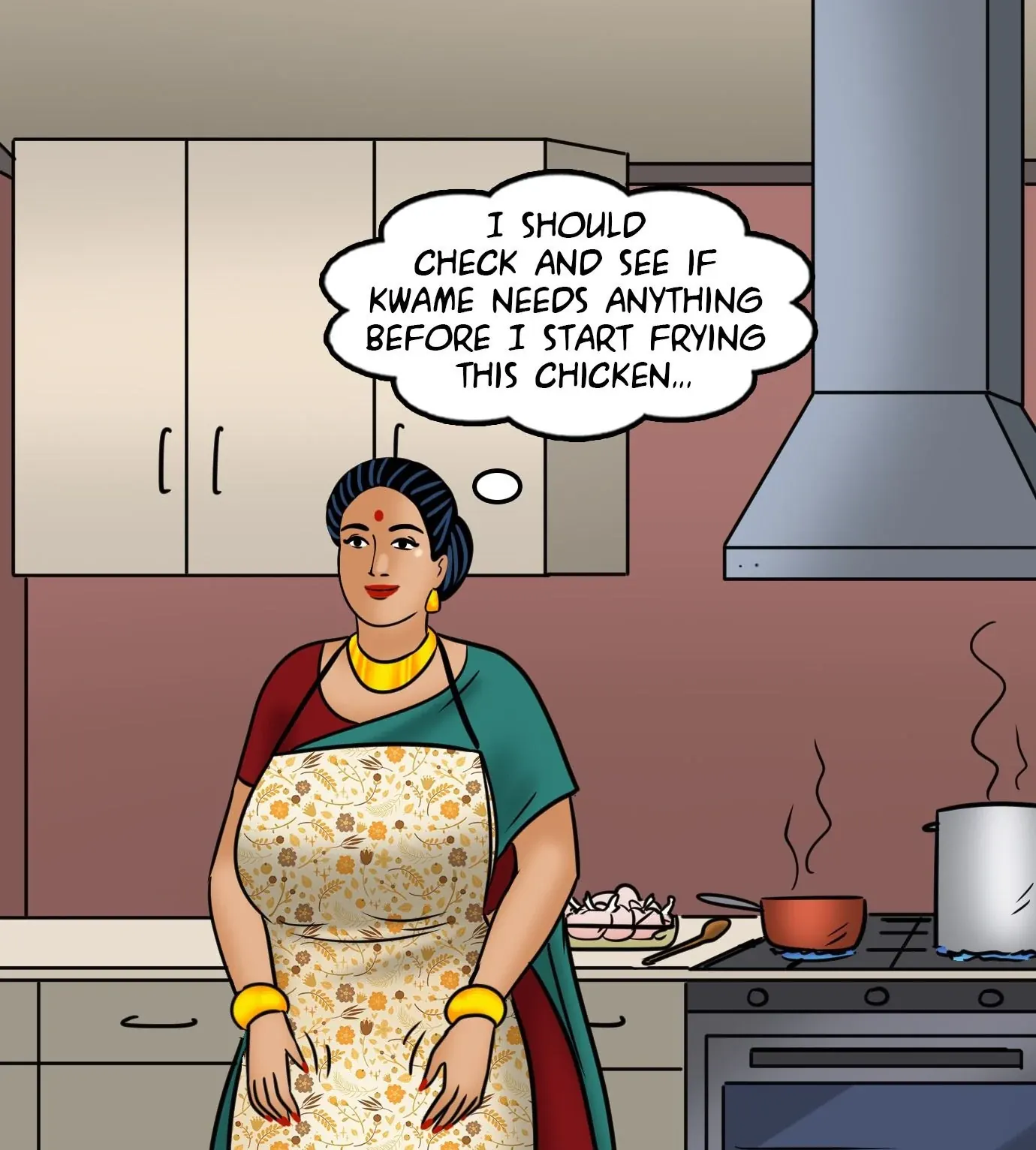 Velamma All Episodes Comics, 117 . Velamma - Episode 117 - Black Magic, page 48 of 143