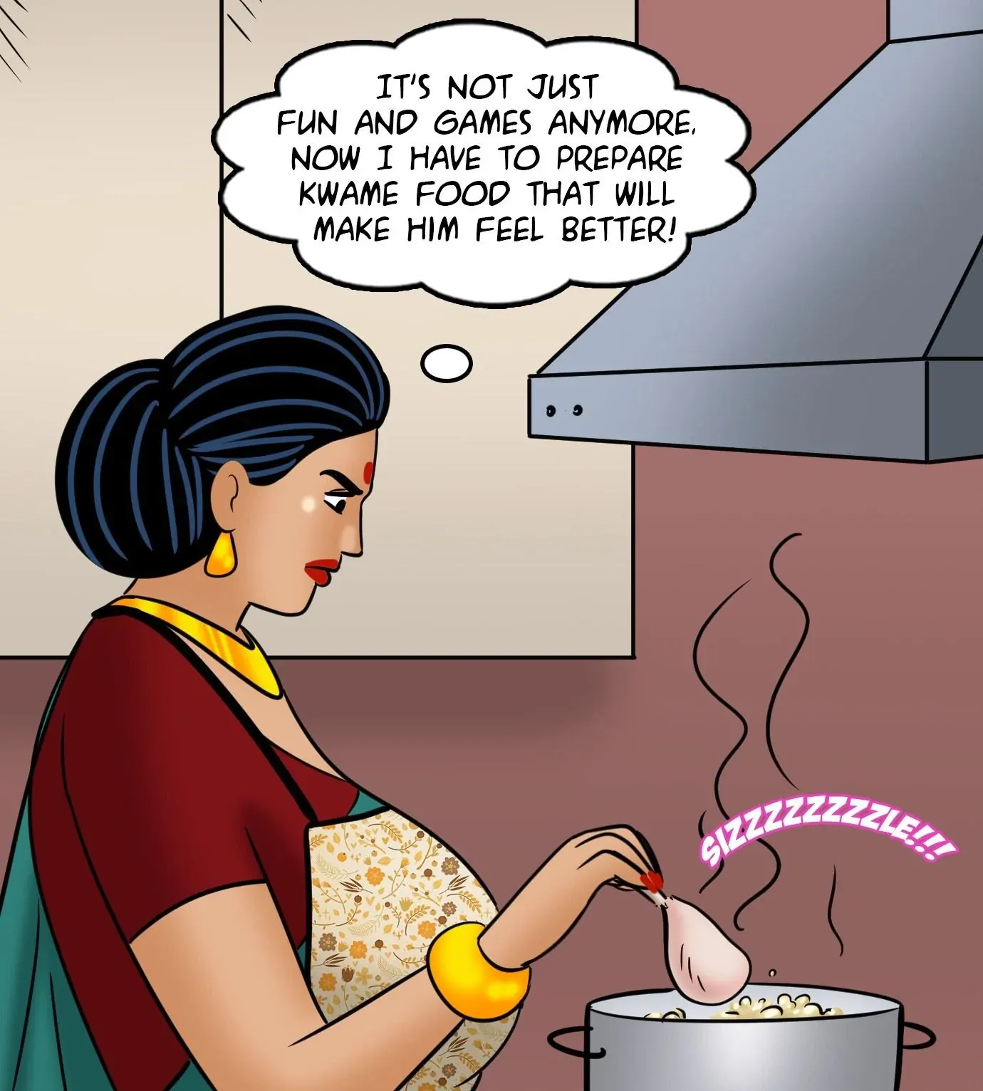 Velamma All Episodes Comics, 117 . Velamma - Episode 117 - Black Magic, page 52 of 143