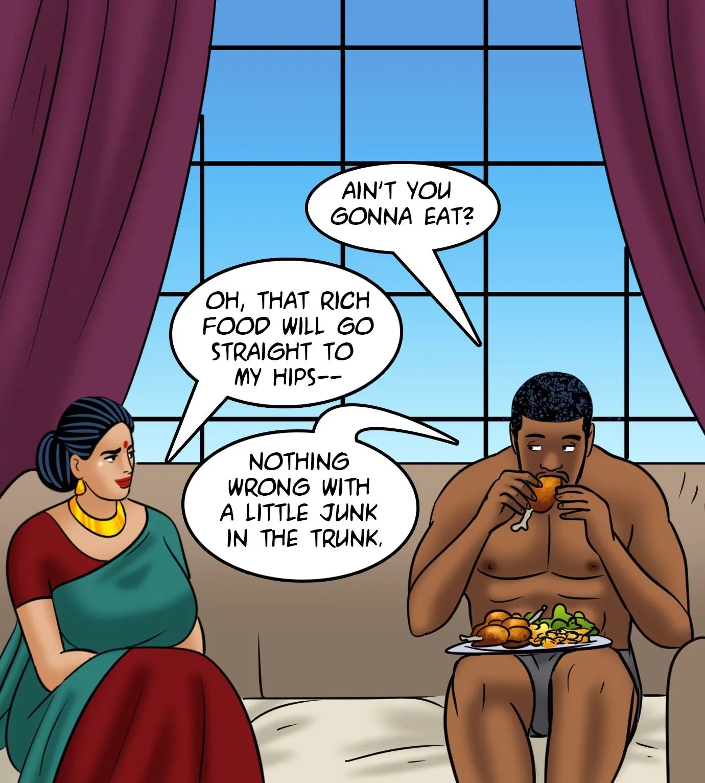 Velamma All Episodes Comics, 117 . Velamma - Episode 117 - Black Magic, page 61 of 143