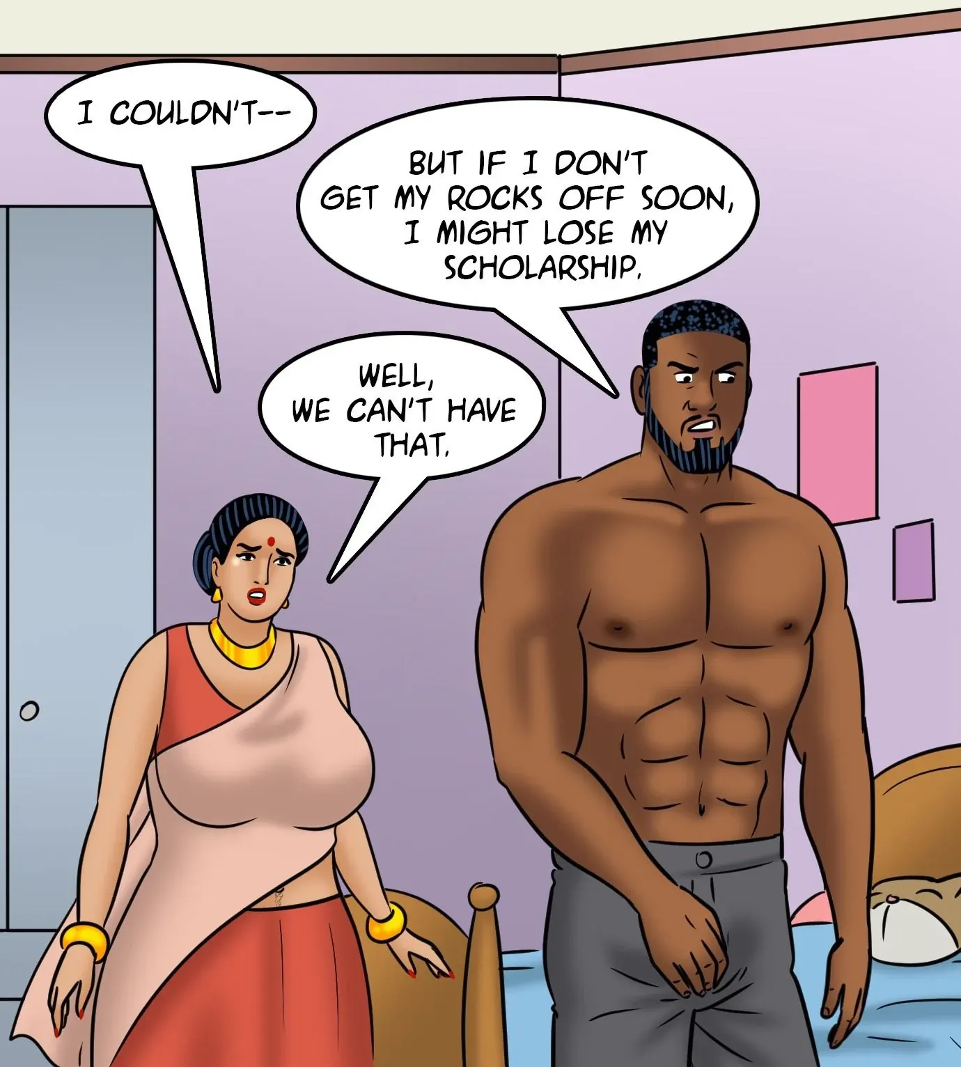 Velamma All Episodes Comics, 117 . Velamma - Episode 117 - Black Magic, page 85 of 143