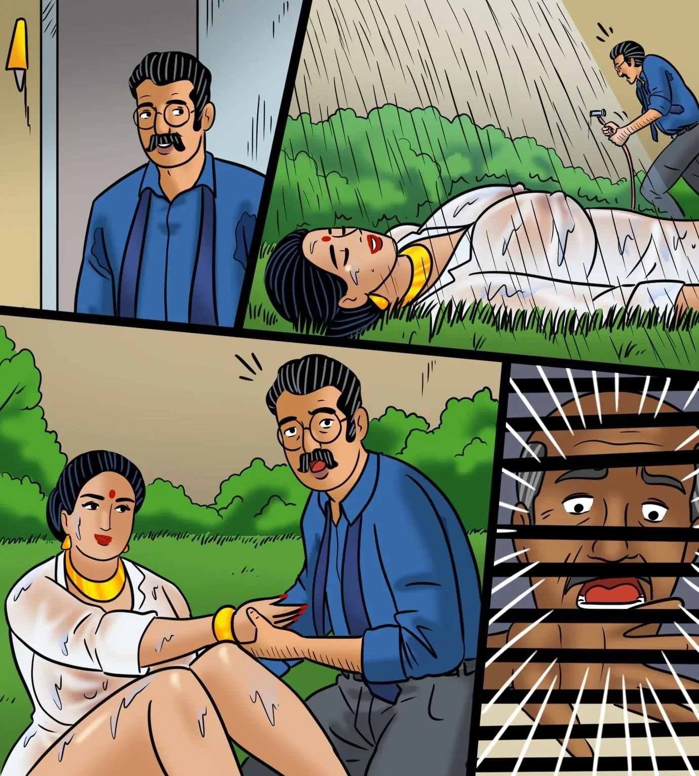 Velamma All Episodes Comics, 116 . Velamma - Episode 116 - Love Thy Neighbor, page 3 of 143
