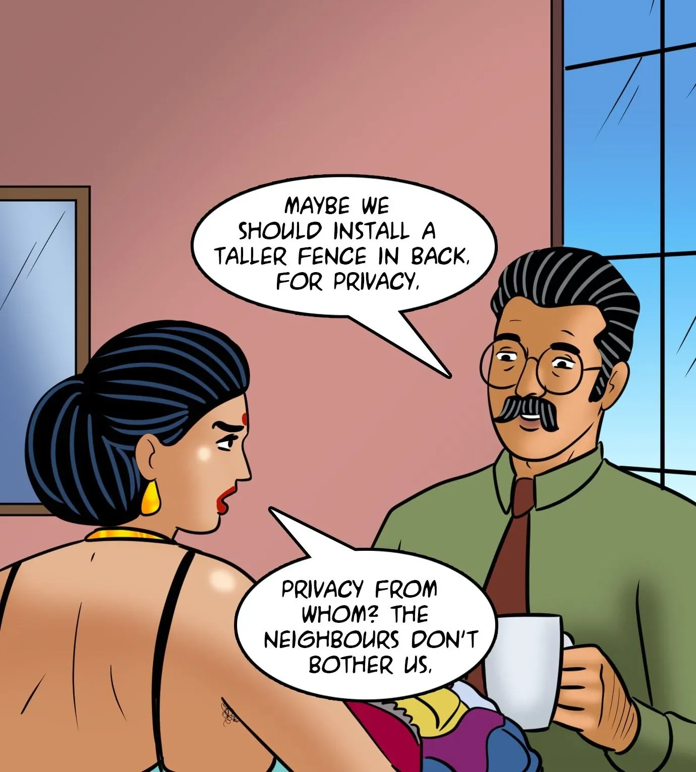 Velamma All Episodes Comics, 116 . Velamma - Episode 116 - Love Thy Neighbor, page 5 of 143