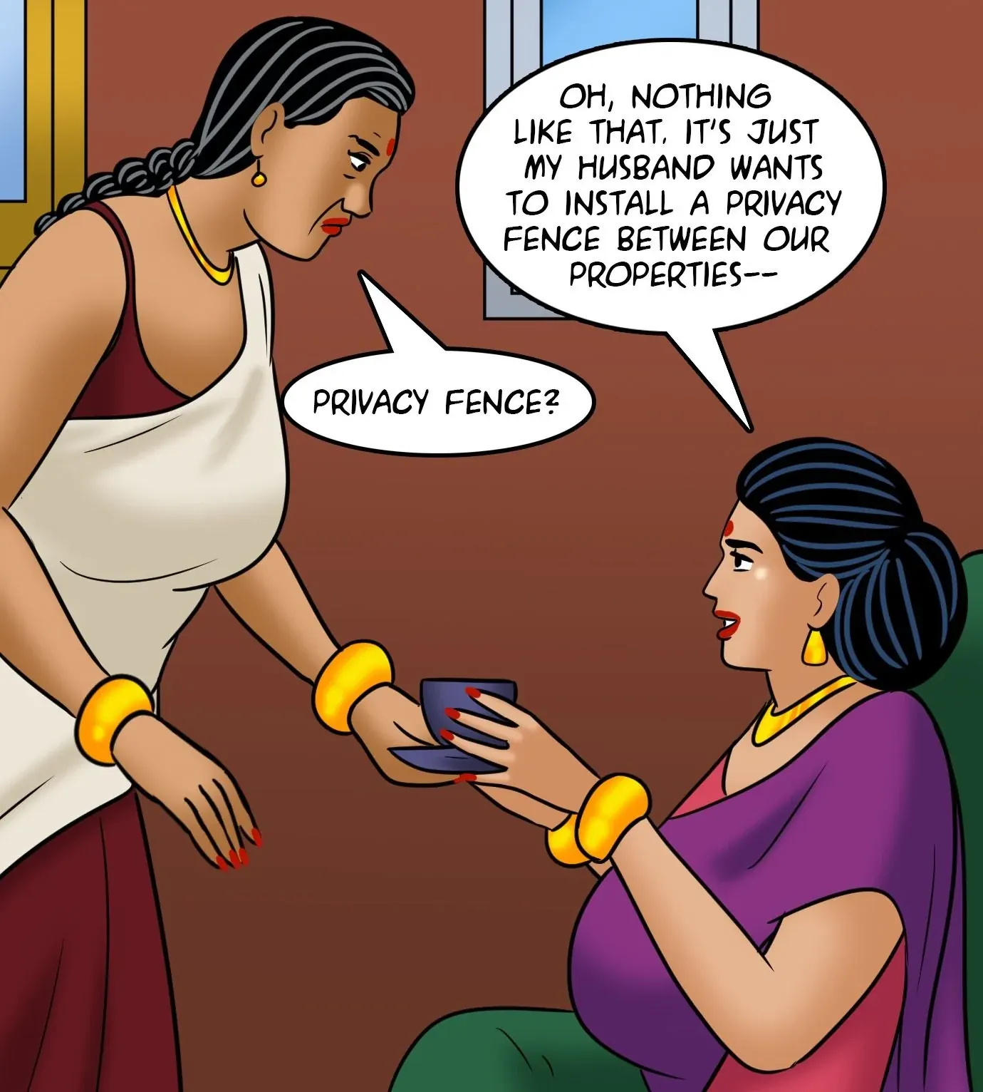 Velamma All Episodes Comics, 116 . Velamma - Episode 116 - Love Thy Neighbor, page 55 of 143