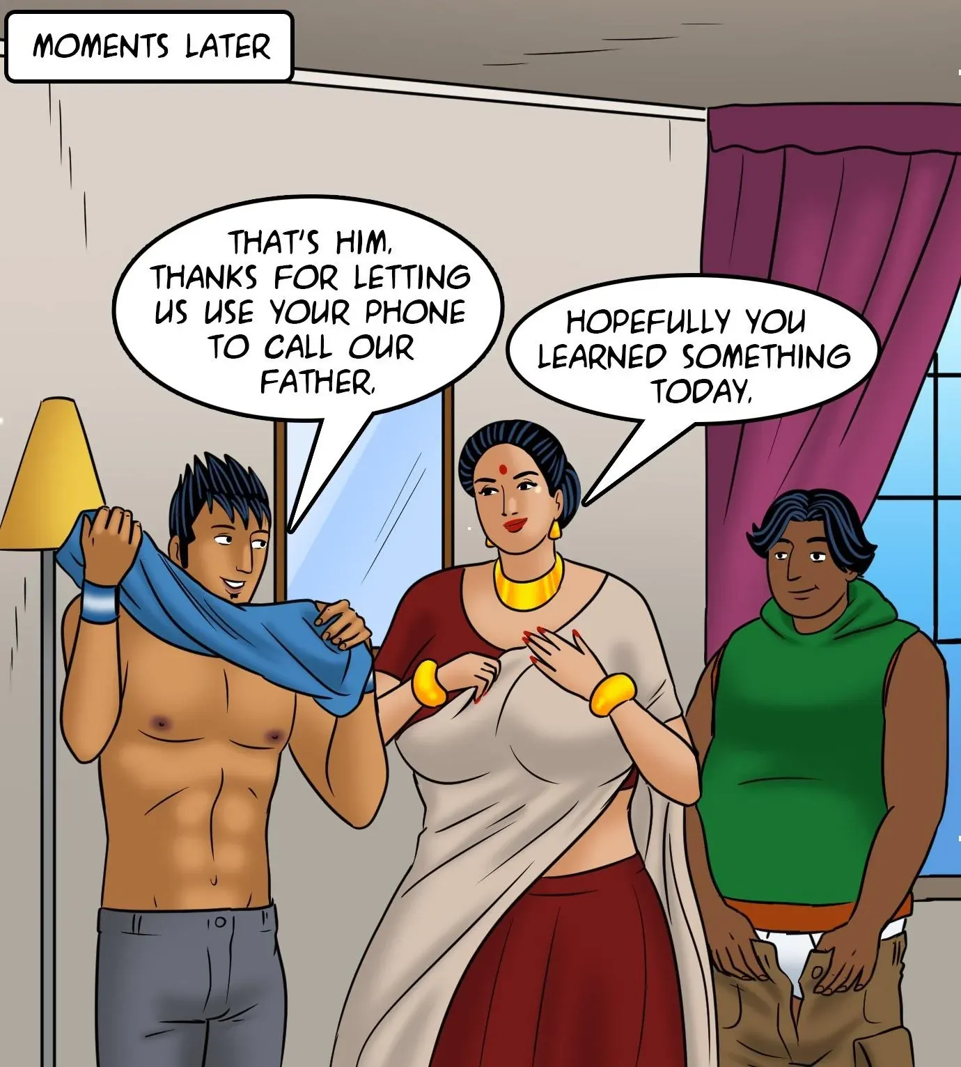 Velamma All Episodes Comics, 115 . Velamma - Episode 115 - Sacked By Vandals, page 141 of 143