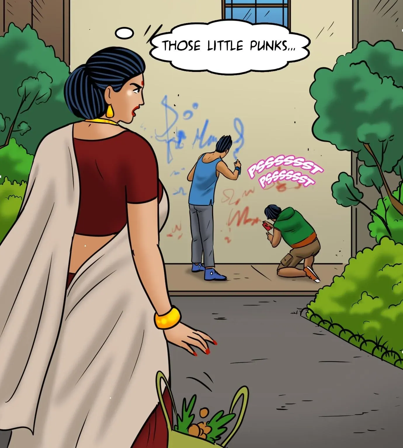 Velamma All Episodes Comics, 115 . Velamma - Episode 115 - Sacked By Vandals, page 28 of 143
