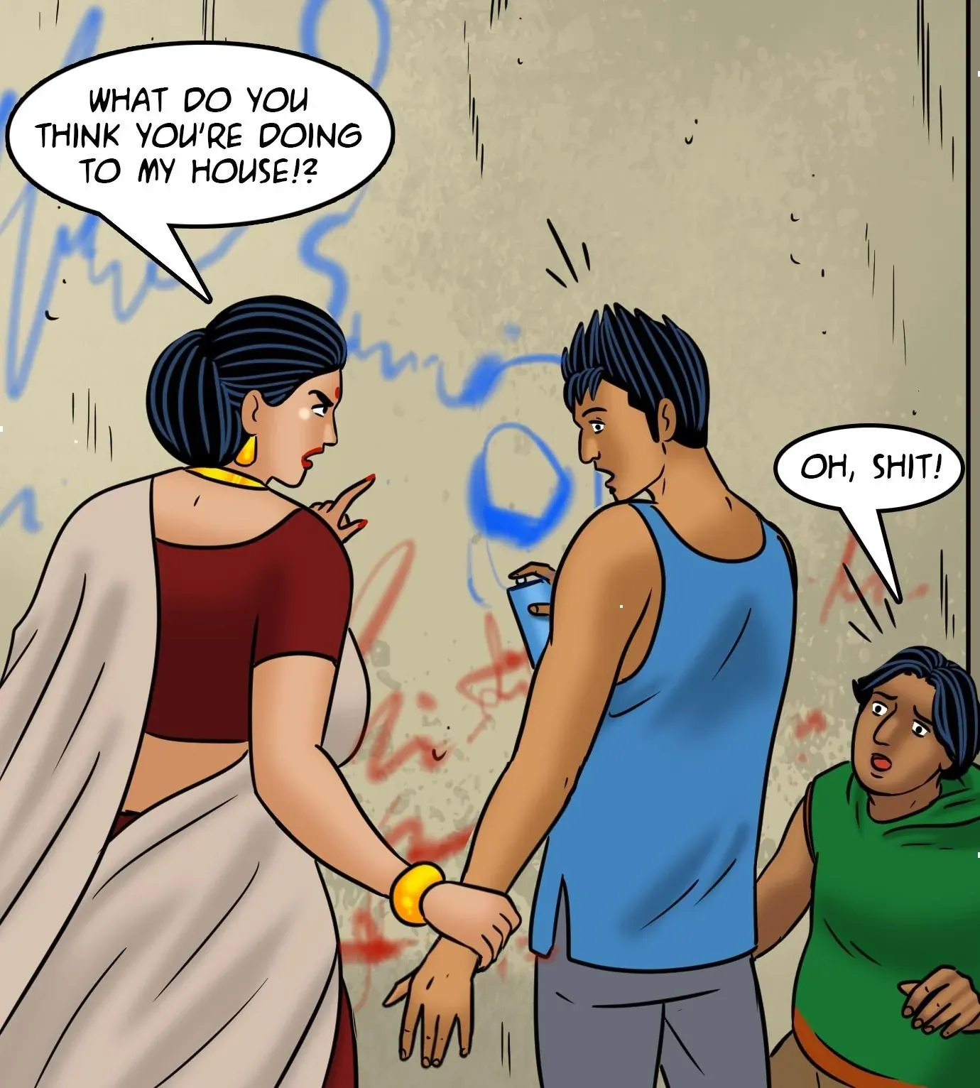 Velamma All Episodes Comics, 115 . Velamma - Episode 115 - Sacked By Vandals, page 30 of 143