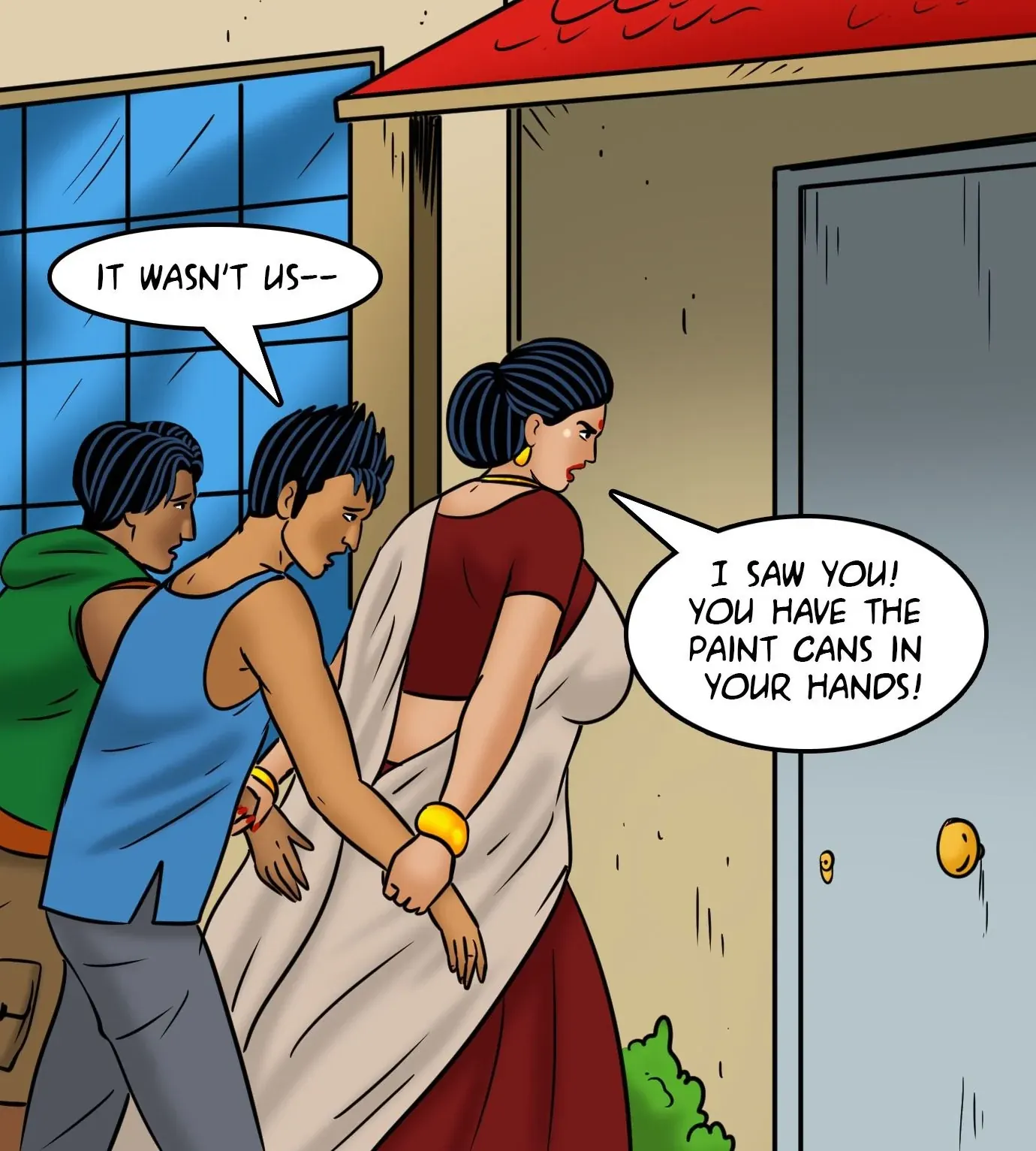 Velamma All Episodes Comics, 115 . Velamma - Episode 115 - Sacked By Vandals, page 31 of 143