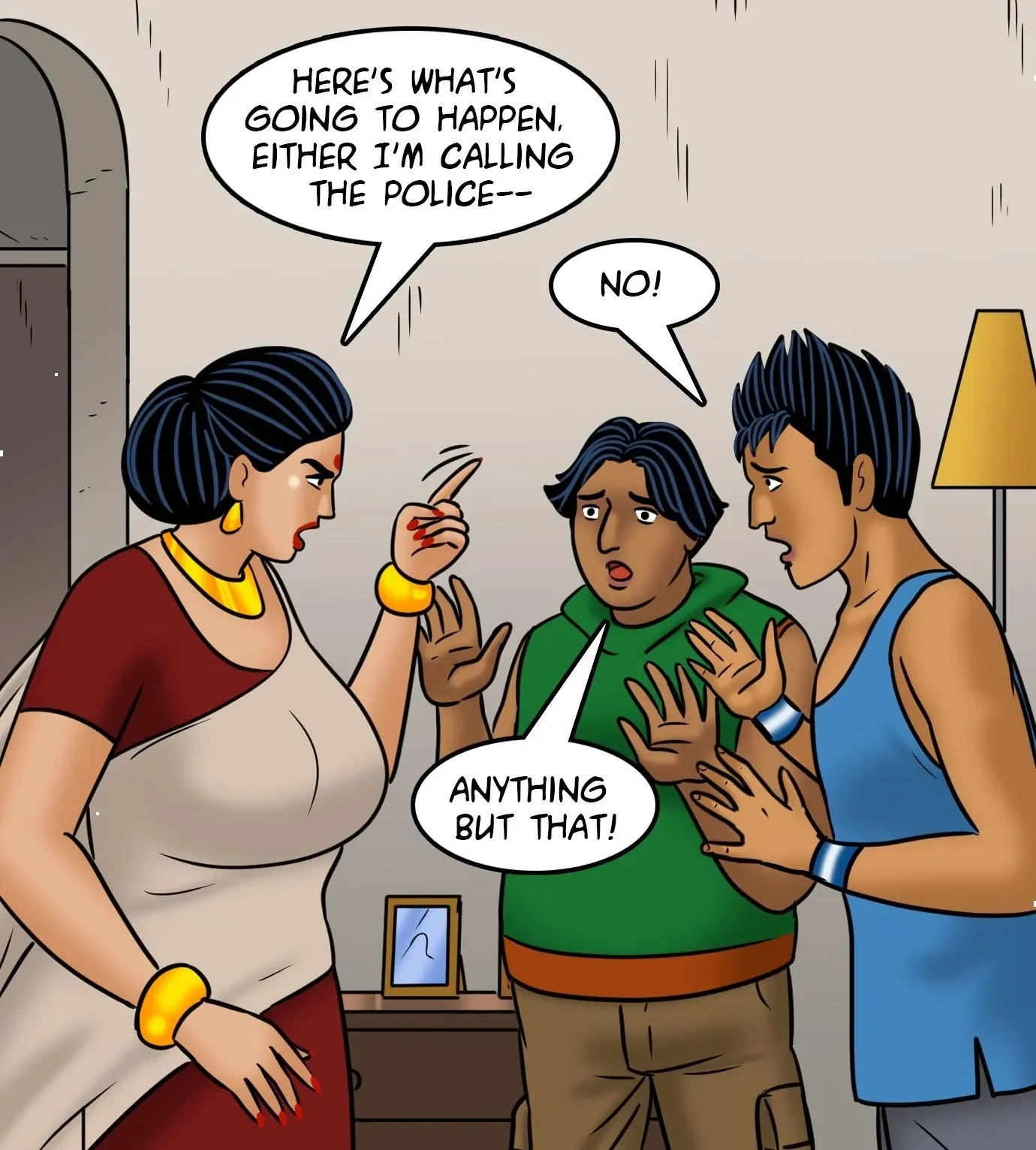 Velamma All Episodes Comics, 115 . Velamma - Episode 115 - Sacked By Vandals, page 32 of 143