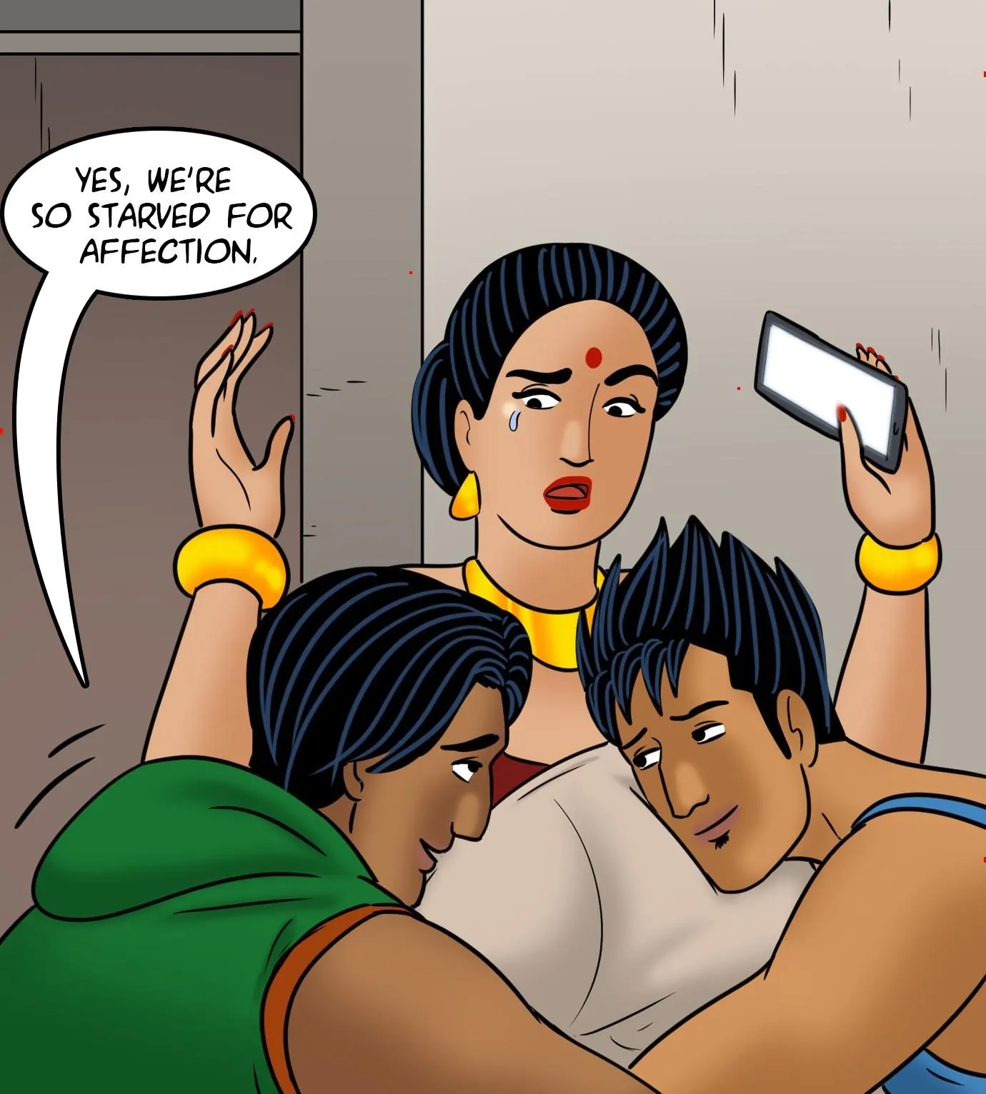 Velamma All Episodes Comics, 115 . Velamma - Episode 115 - Sacked By Vandals, page 44 of 143
