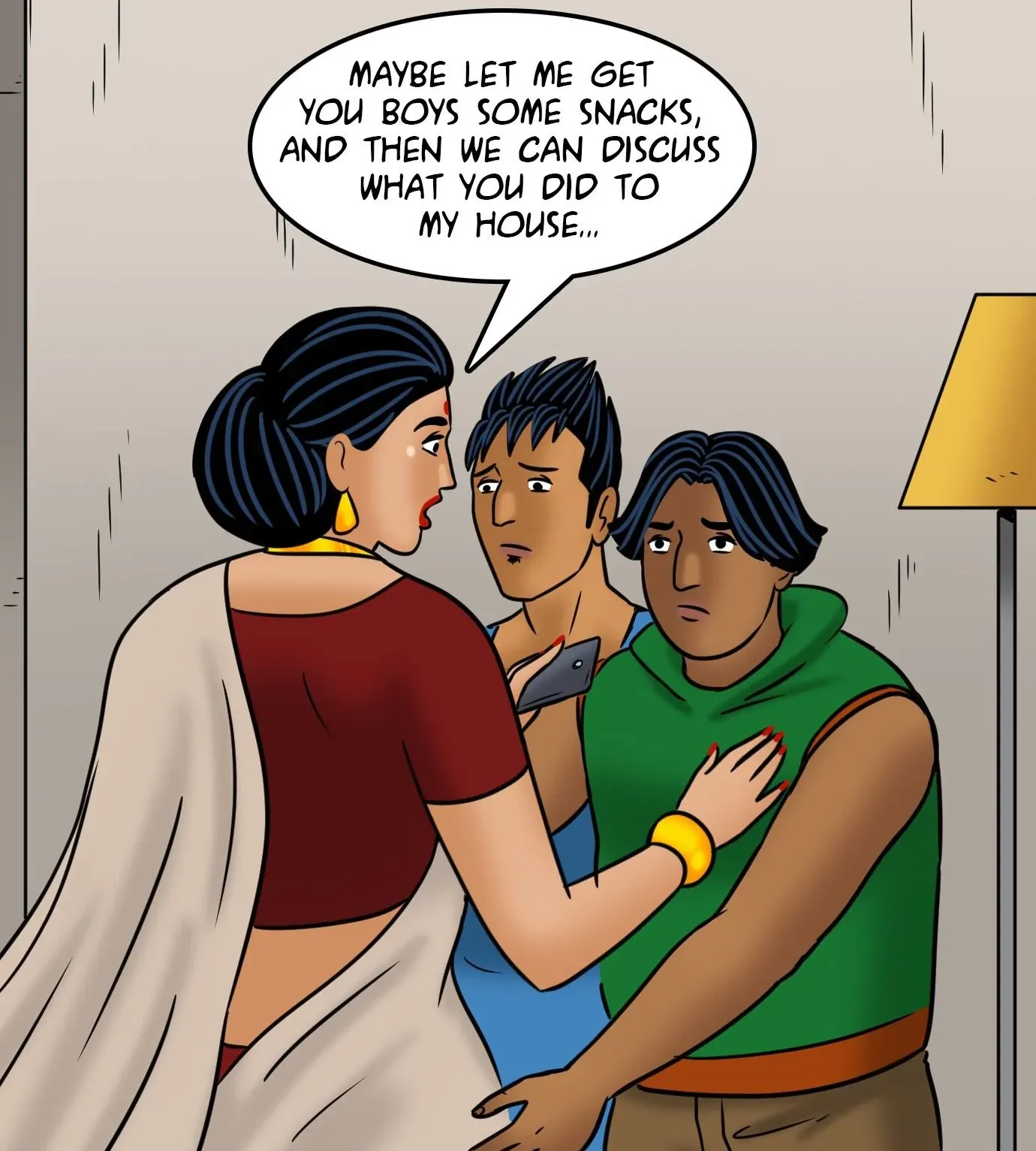 Velamma All Episodes Comics, 115 . Velamma - Episode 115 - Sacked By Vandals, page 47 of 143
