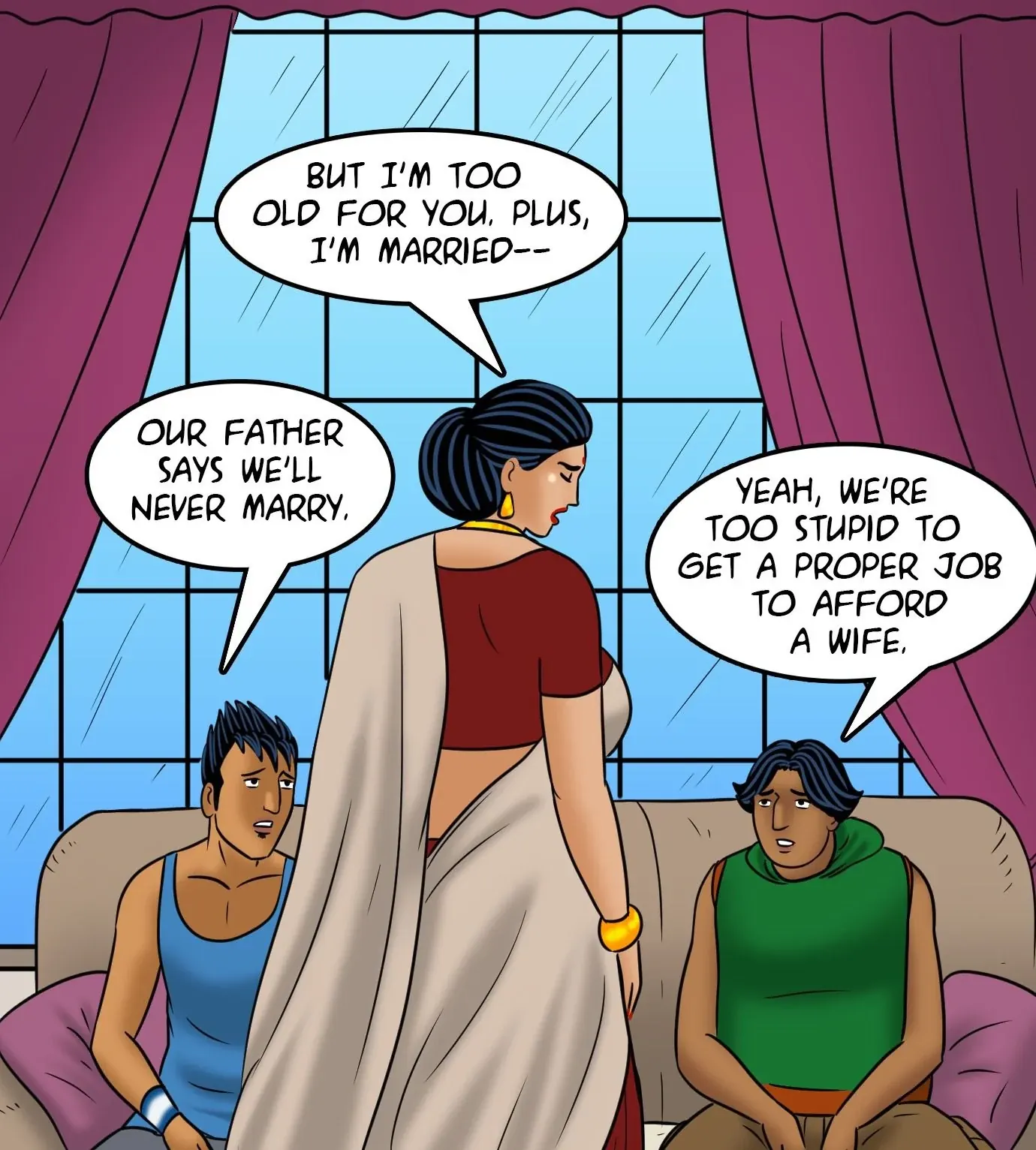 Velamma All Episodes Comics, 115 . Velamma - Episode 115 - Sacked By Vandals, page 59 of 143