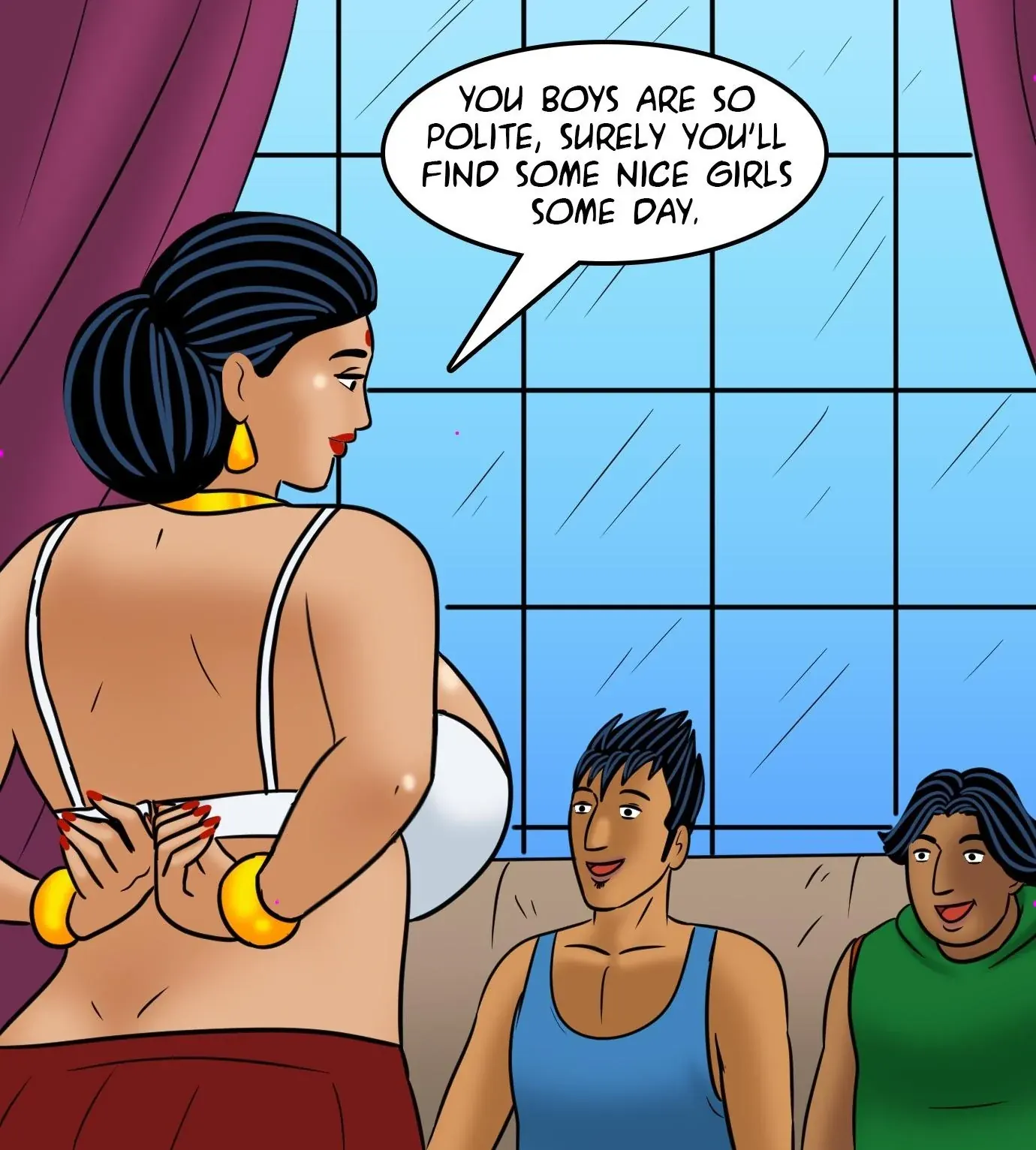 Velamma All Episodes Comics, 115 . Velamma - Episode 115 - Sacked By Vandals, page 62 of 143