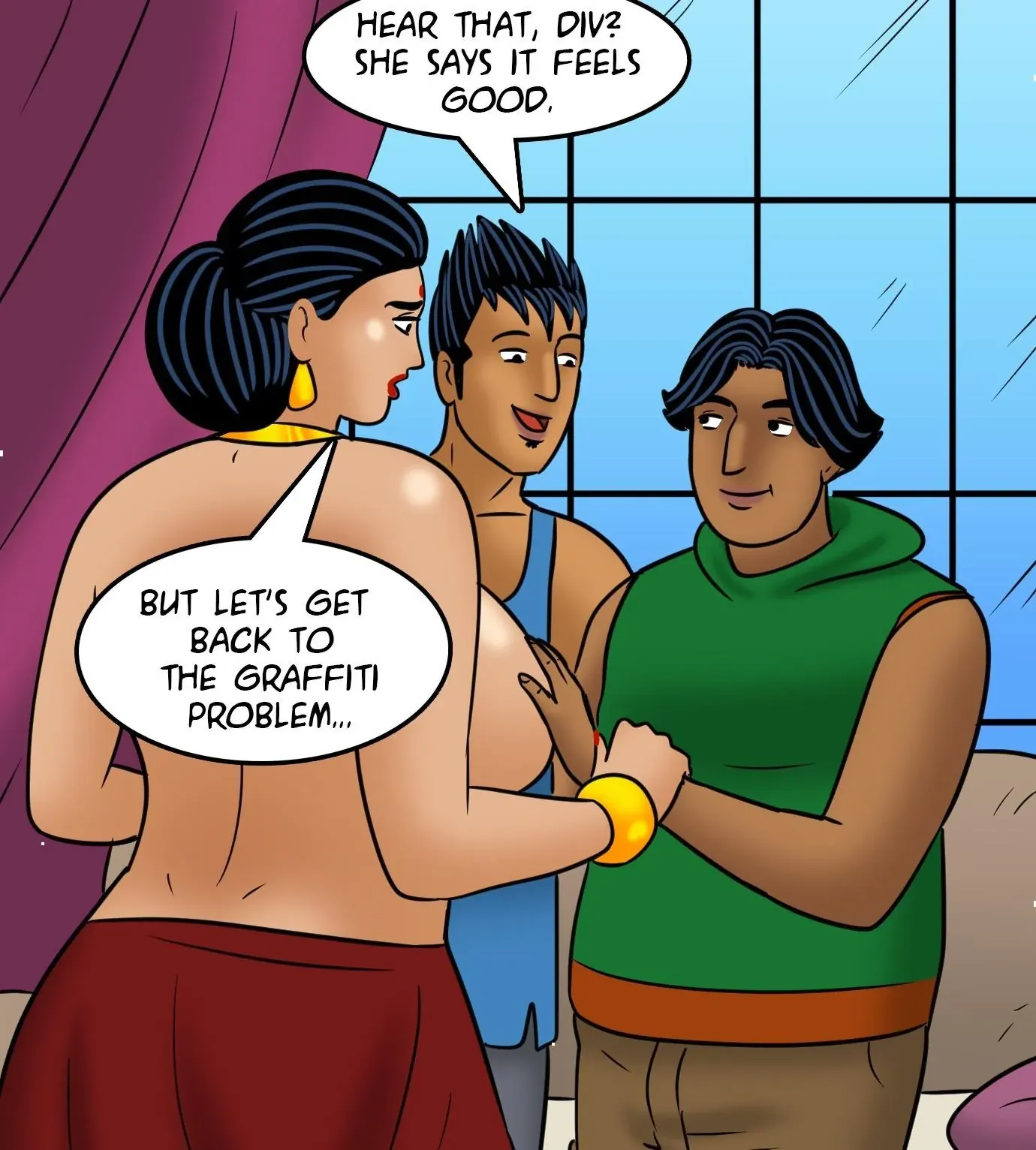 Velamma All Episodes Comics, 115 . Velamma - Episode 115 - Sacked By Vandals, page 70 of 143