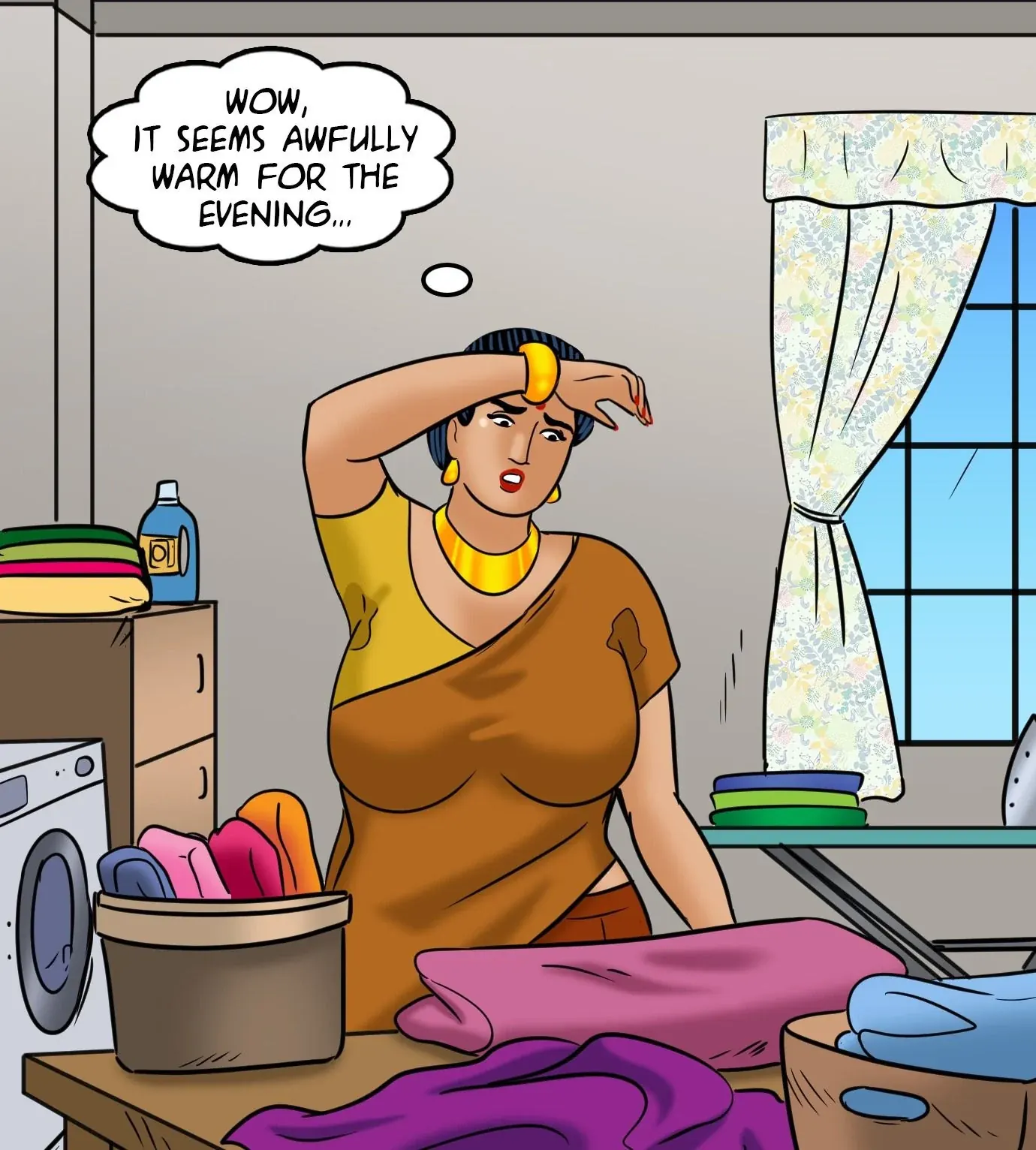 Velamma All Episodes Comics, 113 . Velamma - Episode 113 - Hot And Bothered, page 2 of 143