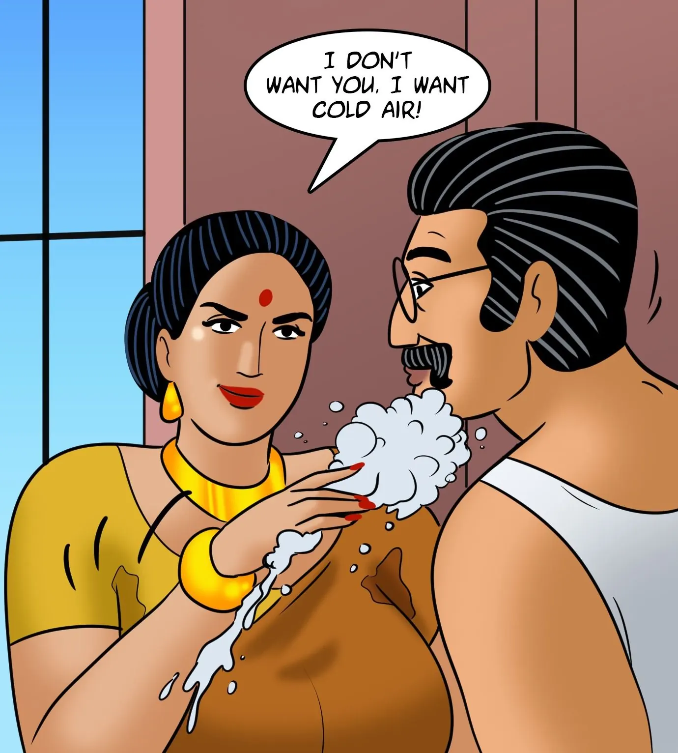 Velamma All Episodes Comics, 113 . Velamma - Episode 113 - Hot And Bothered, page 12 of 143