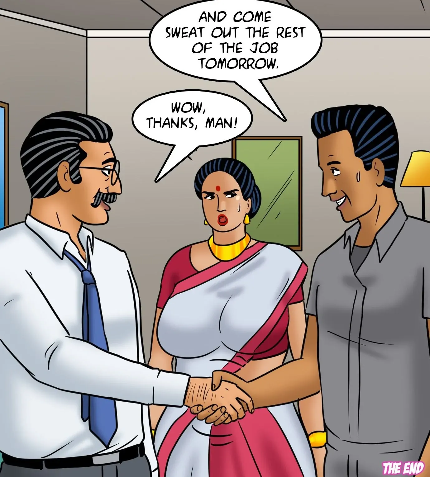 Velamma All Episodes Comics, 113 . Velamma - Episode 113 - Hot And Bothered, page 143 of 143