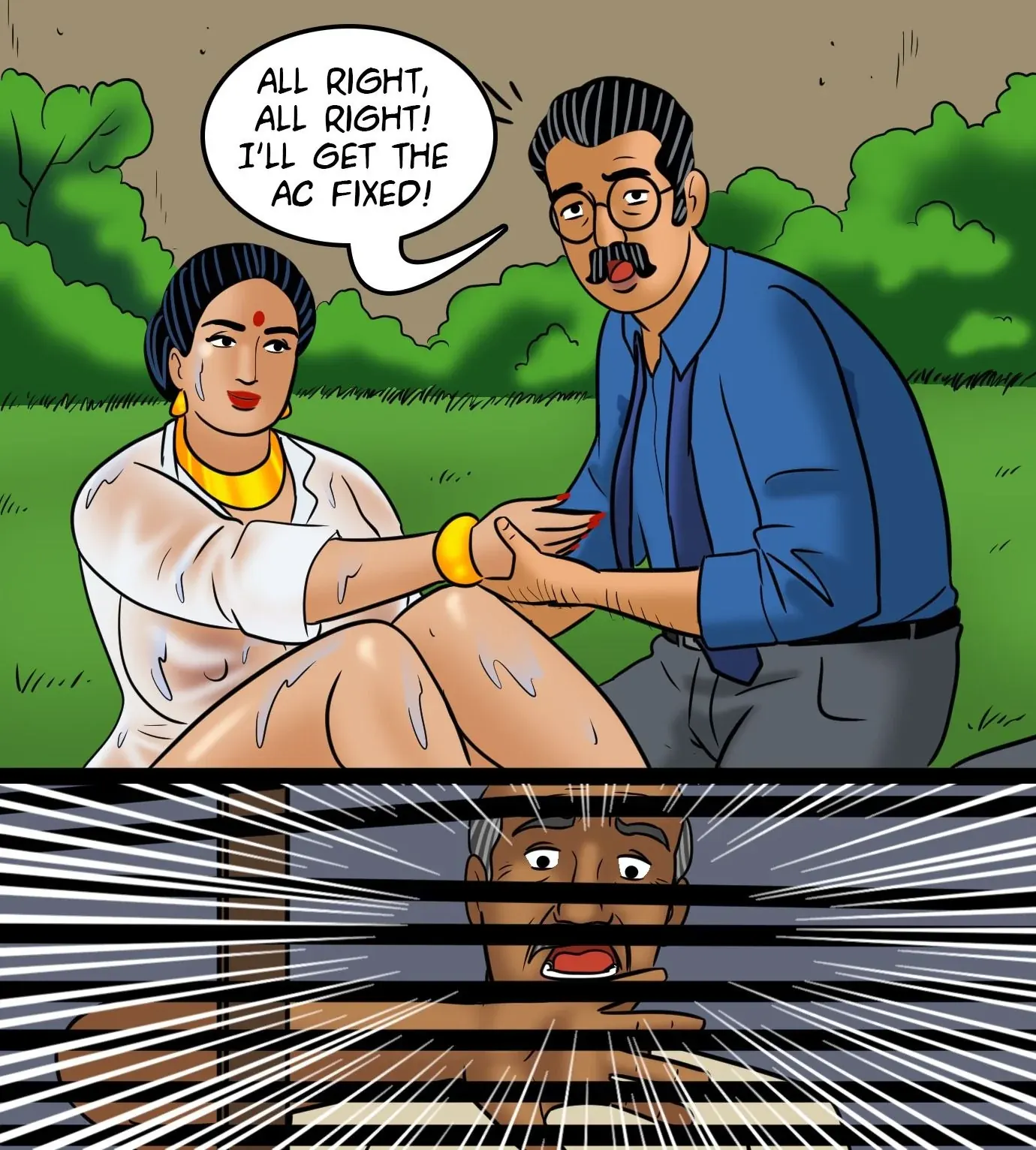 Velamma All Episodes Comics, 113 . Velamma - Episode 113 - Hot And Bothered, page 36 of 143