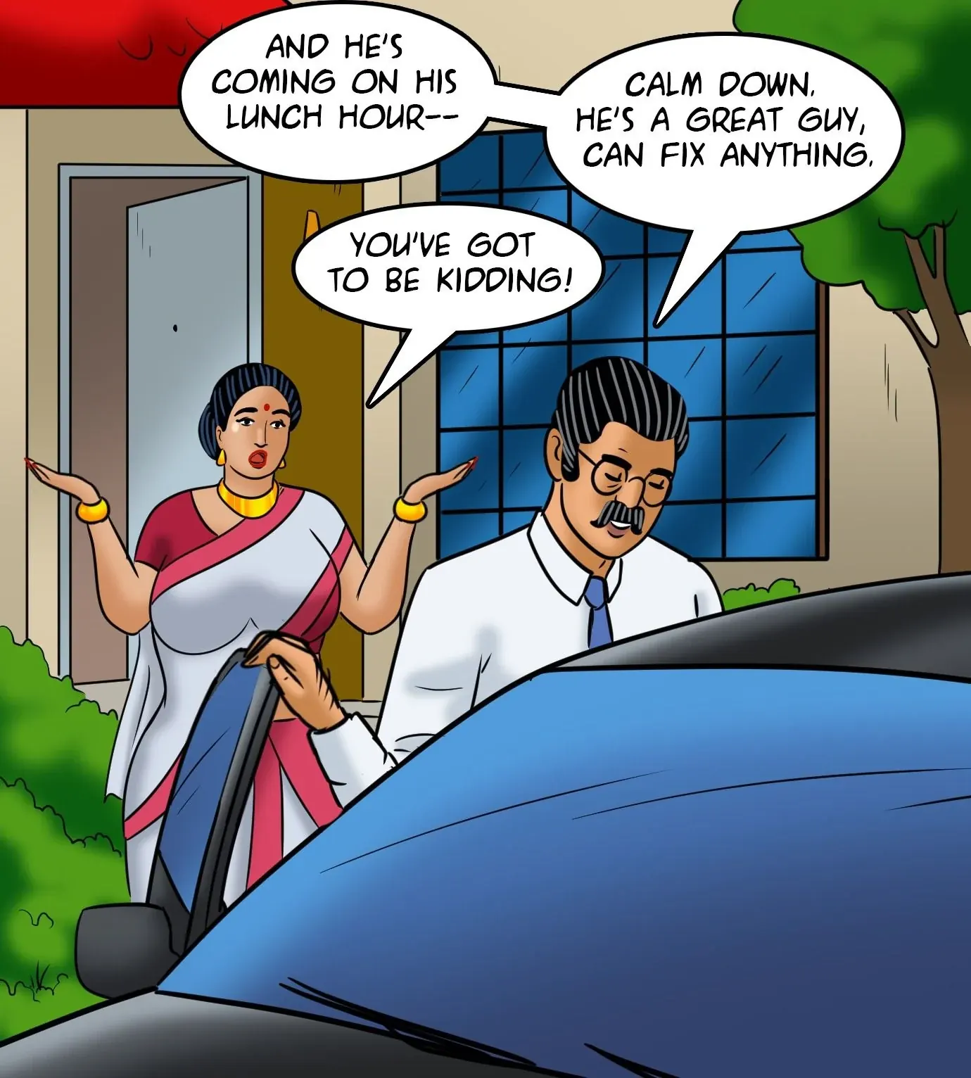 Velamma All Episodes Comics, 113 . Velamma - Episode 113 - Hot And Bothered, page 40 of 143