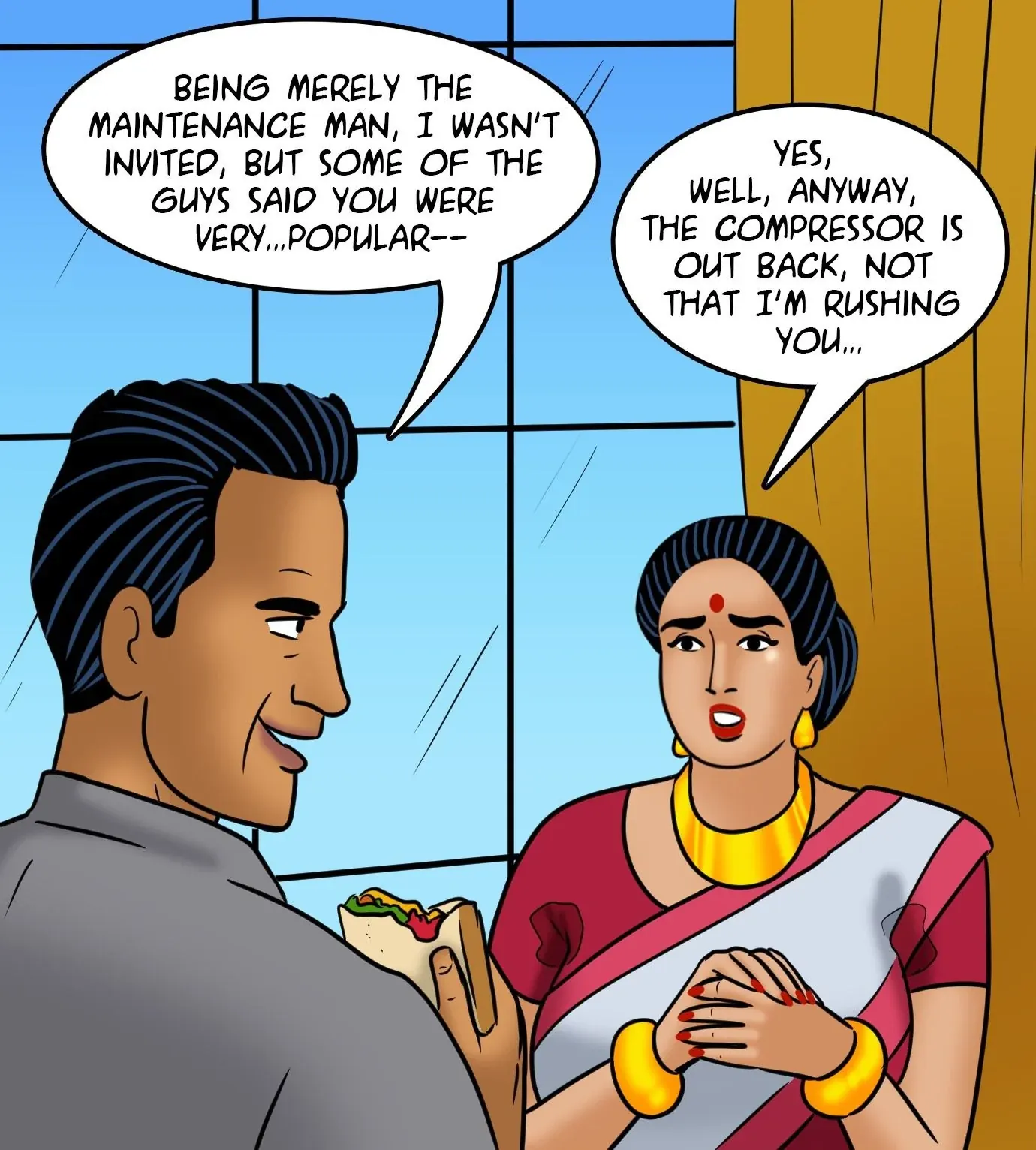 Velamma All Episodes Comics, 113 . Velamma - Episode 113 - Hot And Bothered, page 48 of 143
