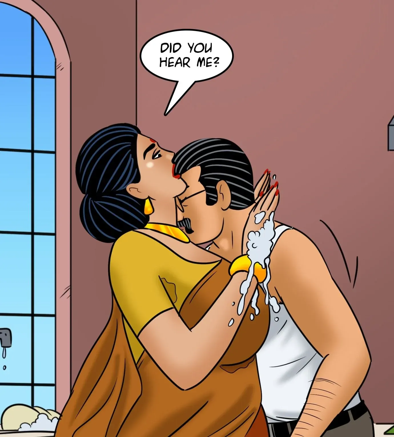 Velamma All Episodes Comics, 113 . Velamma - Episode 113 - Hot And Bothered, page 6 of 143