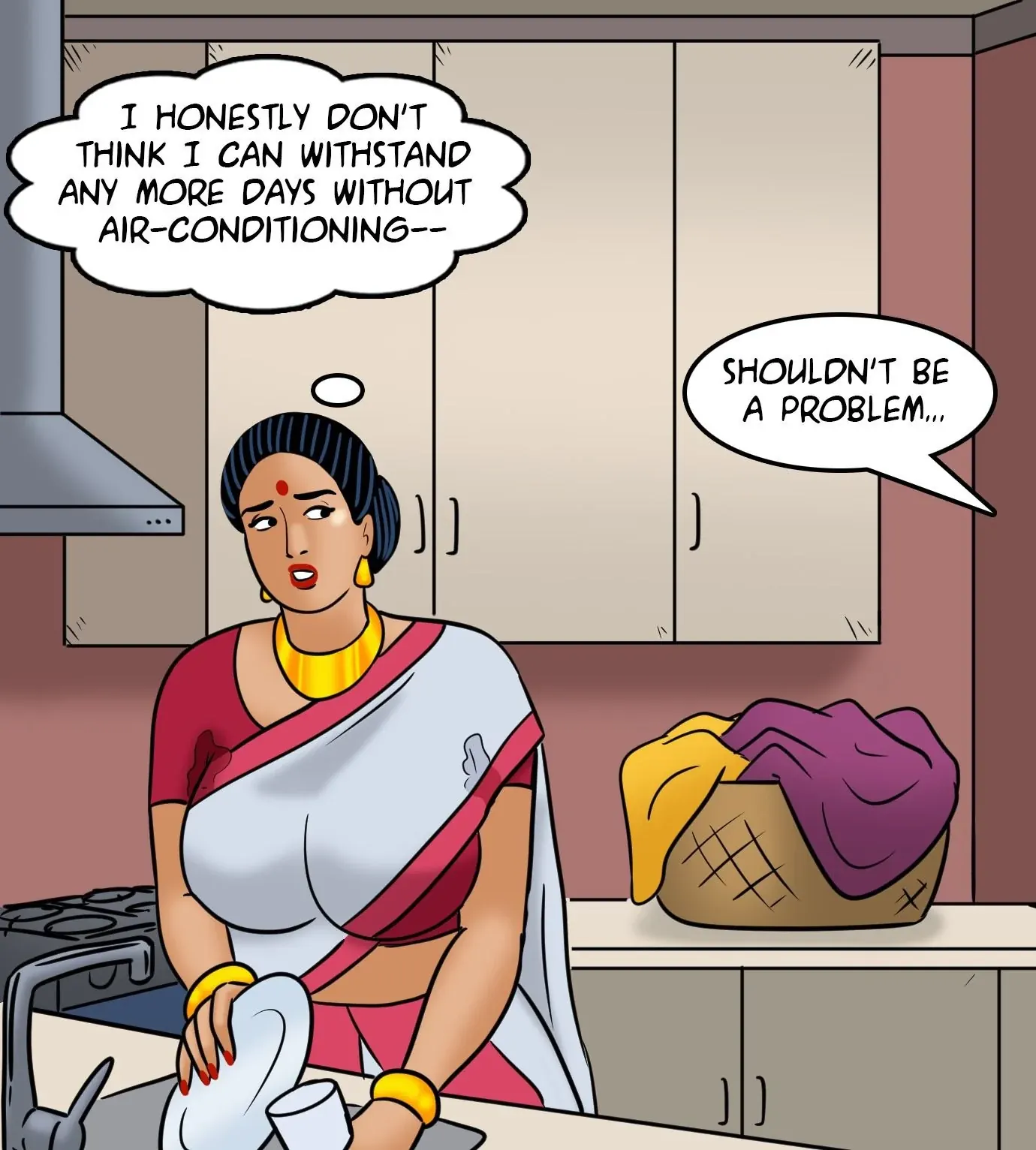Velamma All Episodes Comics, 113 . Velamma - Episode 113 - Hot And Bothered, page 51 of 143