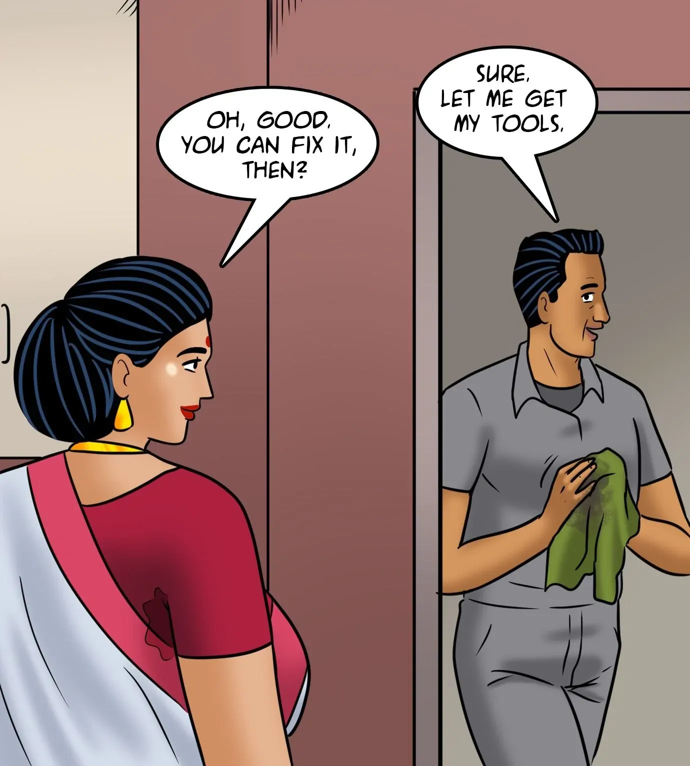 Velamma All Episodes Comics, 113 . Velamma - Episode 113 - Hot And Bothered, page 52 of 143