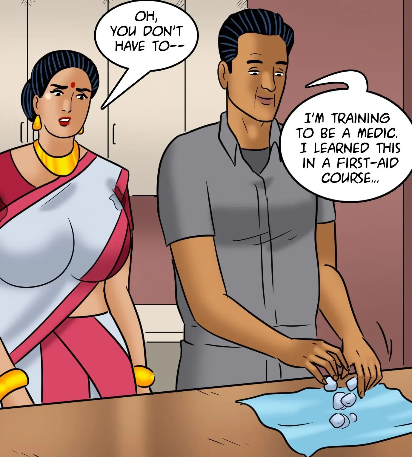 Velamma All Episodes Comics, 113 . Velamma - Episode 113 - Hot And Bothered, page 55 of 143