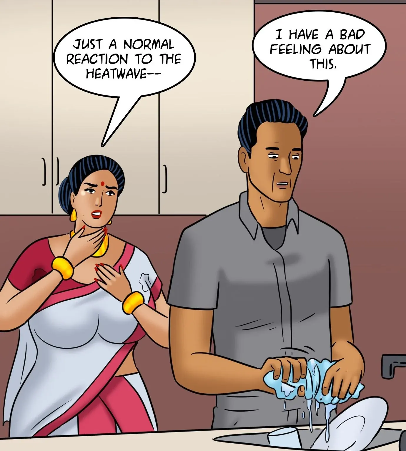 Velamma All Episodes Comics, 113 . Velamma - Episode 113 - Hot And Bothered, page 59 of 143