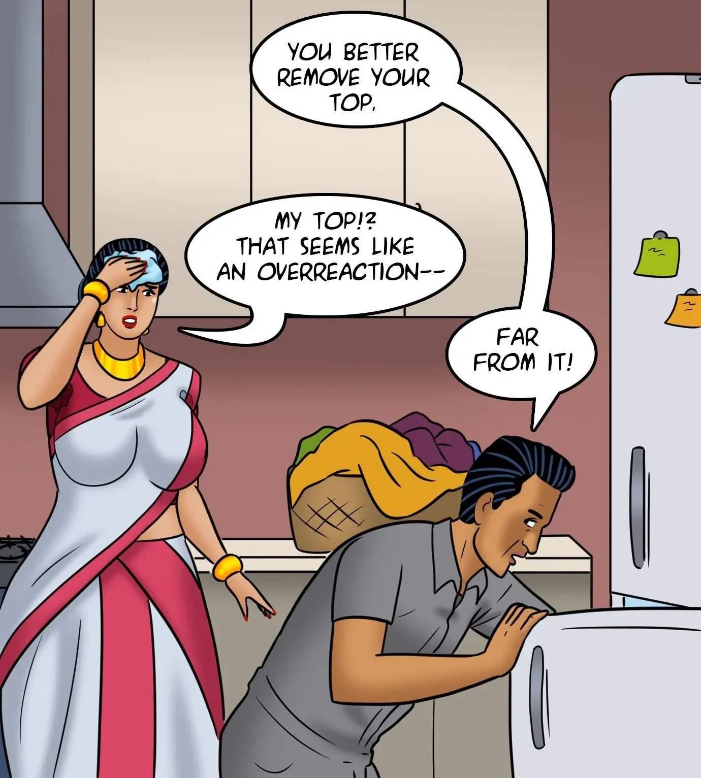 Velamma All Episodes Comics, 113 . Velamma - Episode 113 - Hot And Bothered, page 61 of 143