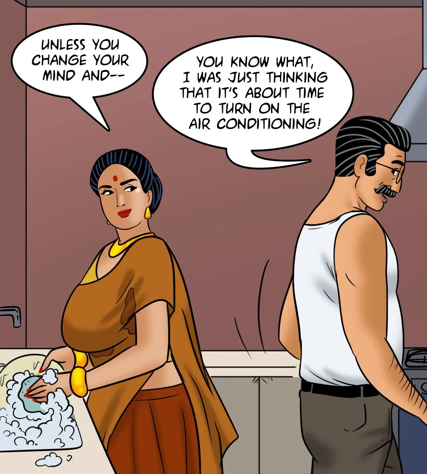 Velamma All Episodes Comics, 113 . Velamma - Episode 113 - Hot And Bothered, page 9 of 143