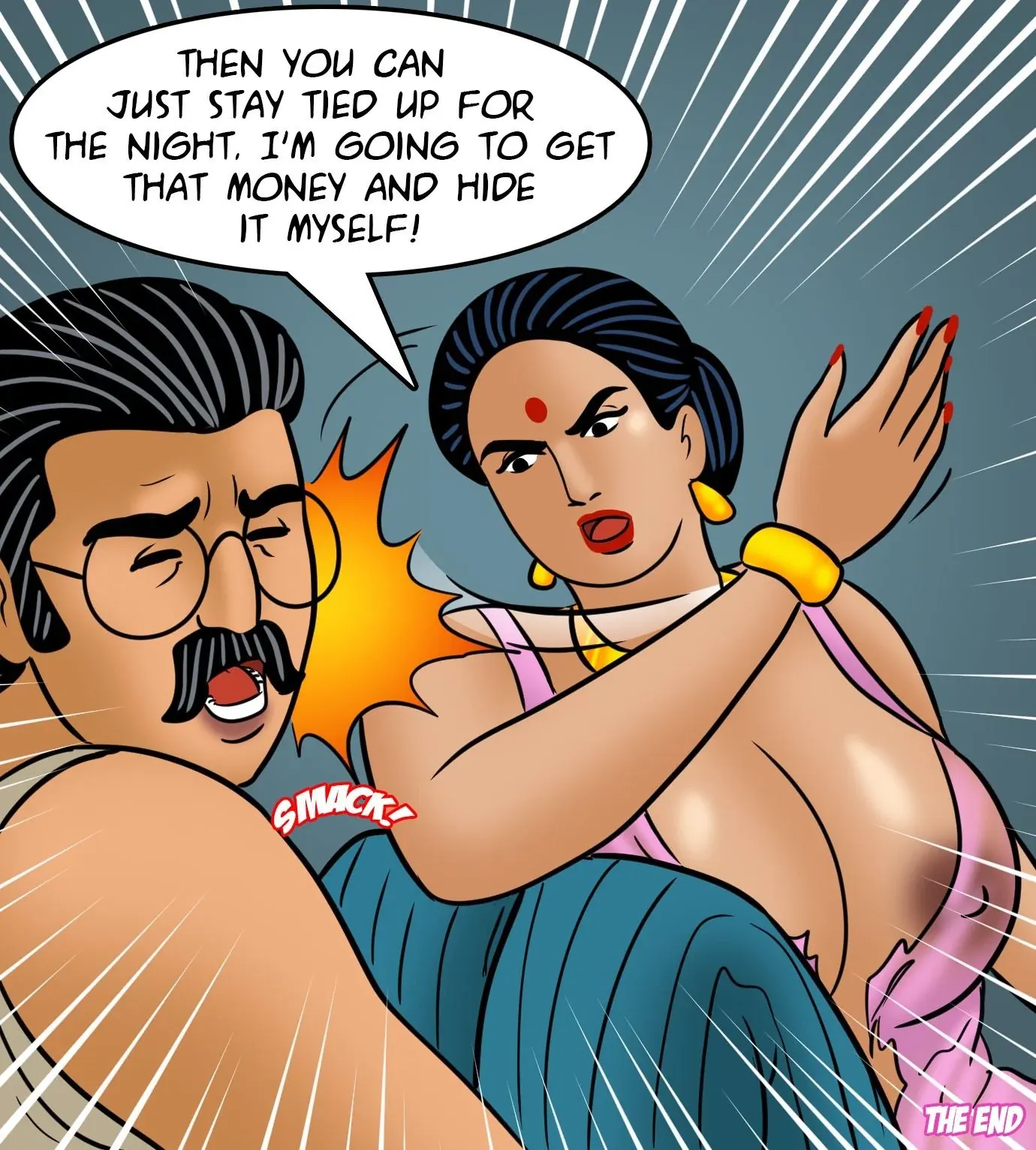 Velamma All Episodes Comics, 112 . Velamma - Episode 112 - Home Invasion, page 144 of 144