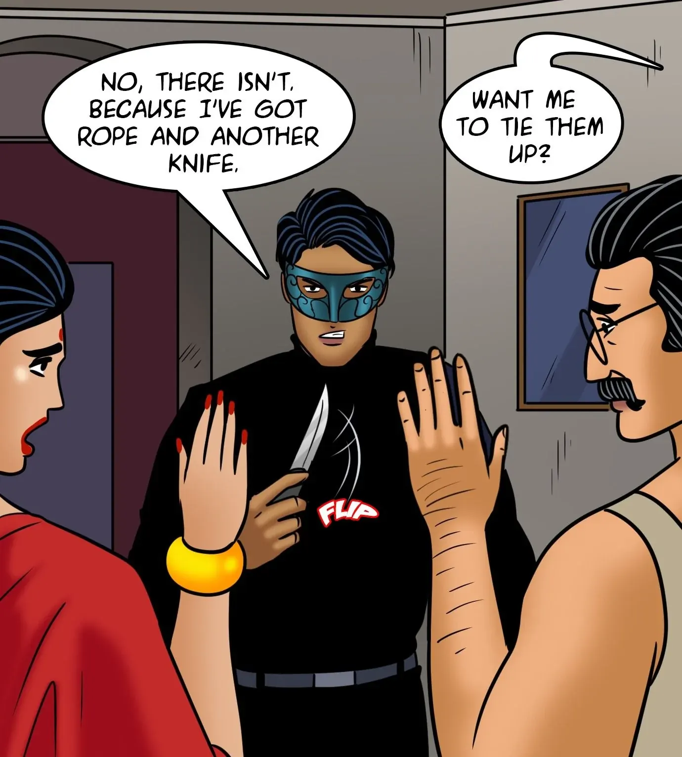 Velamma All Episodes Comics, 112 . Velamma - Episode 112 - Home Invasion, page 34 of 144