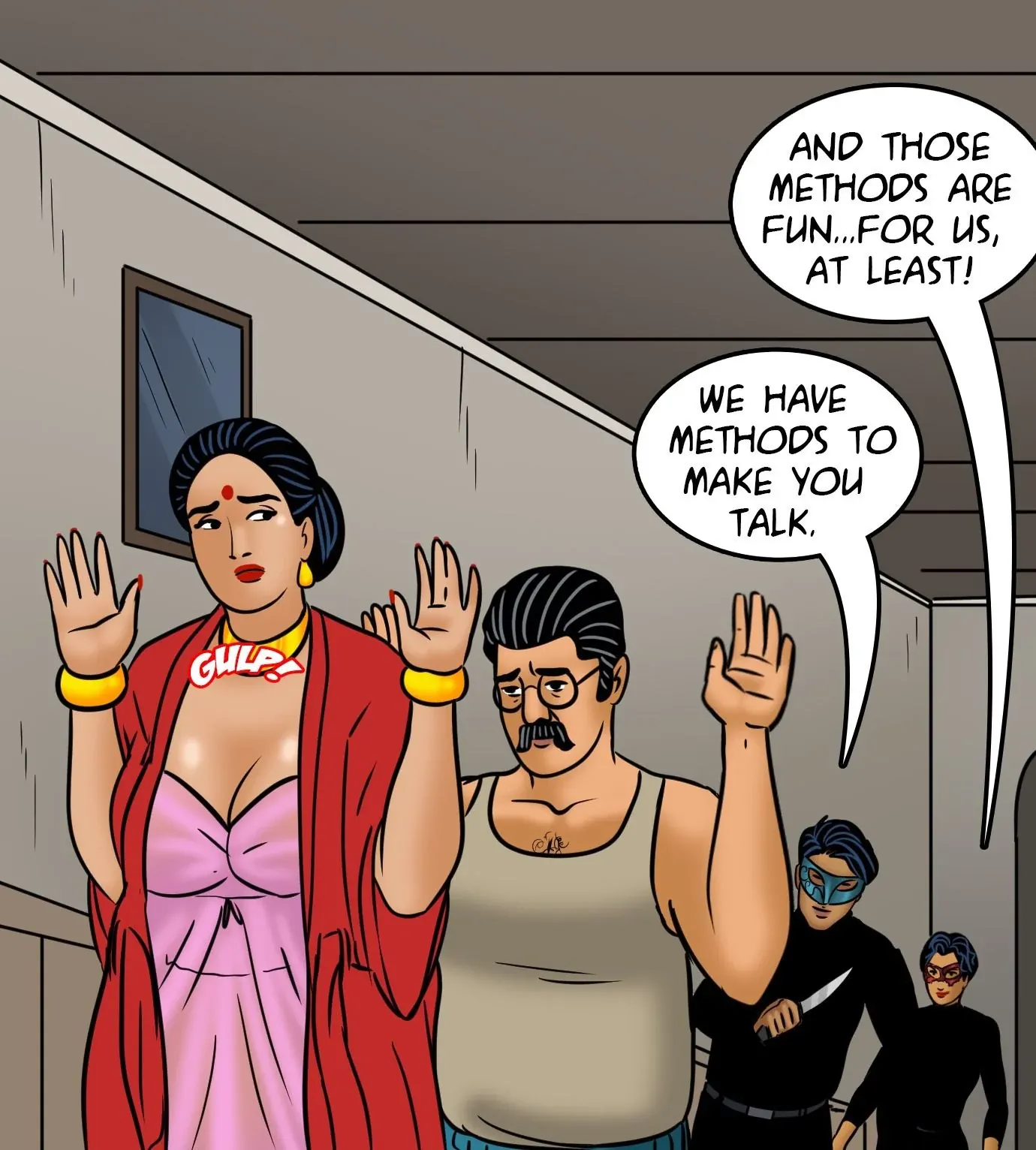 Velamma All Episodes Comics, 112 . Velamma - Episode 112 - Home Invasion, page 36 of 144