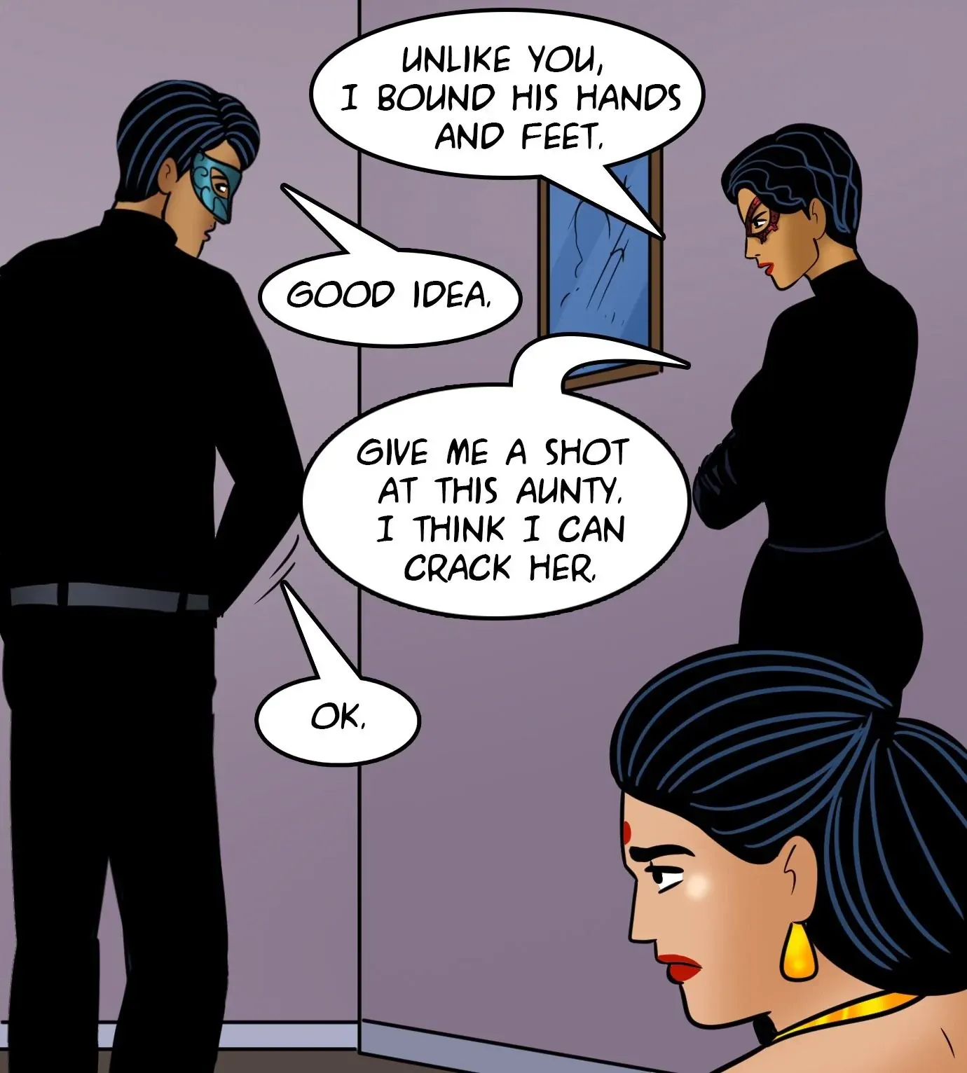 Velamma All Episodes Comics, 112 . Velamma - Episode 112 - Home Invasion, page 75 of 144