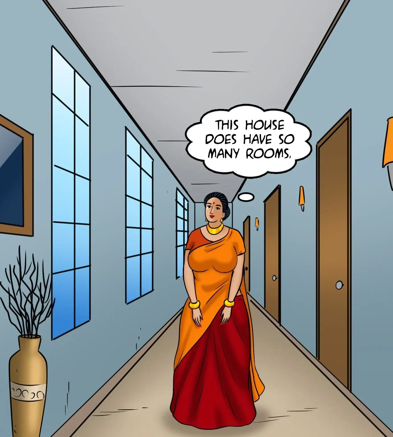 Velamma All Episodes Comics, 111 . Velamma - Episode 111 - A Tale Of Sexpectators, page 13 of 141