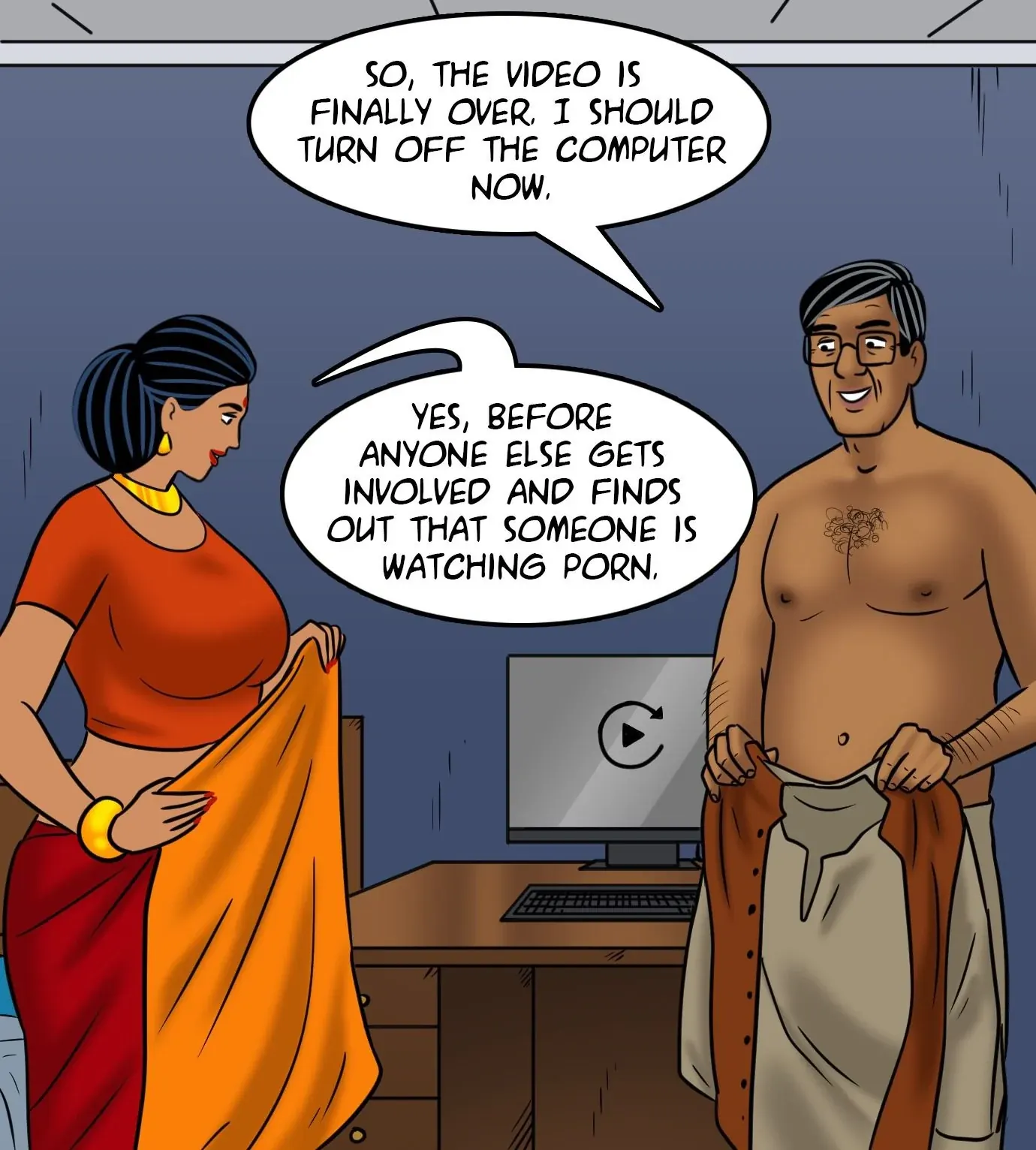 Velamma All Episodes Comics, 111 . Velamma - Episode 111 - A Tale Of Sexpectators, page 138 of 141