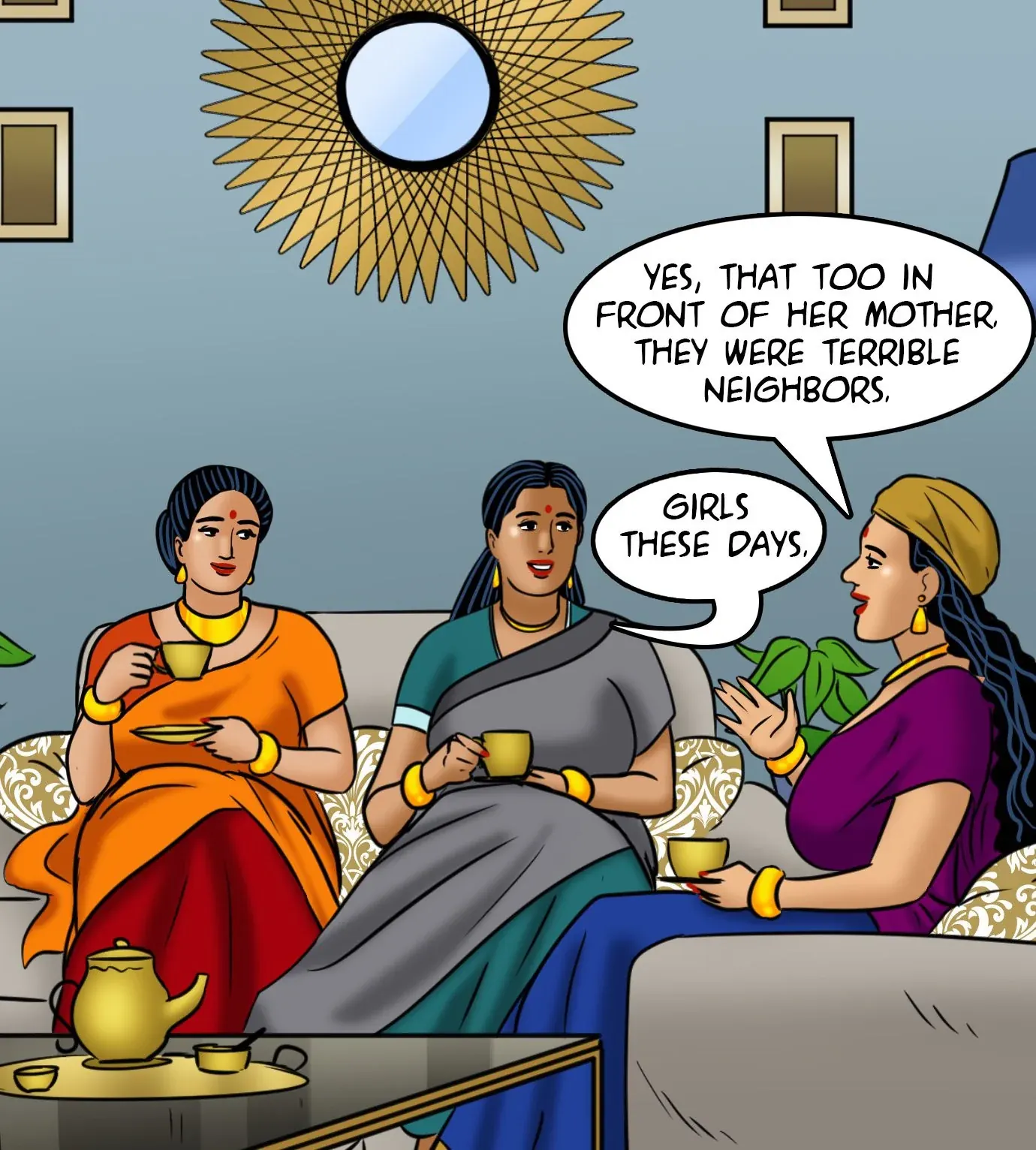 Velamma All Episodes Comics, 111 . Velamma - Episode 111 - A Tale Of Sexpectators, page 3 of 141