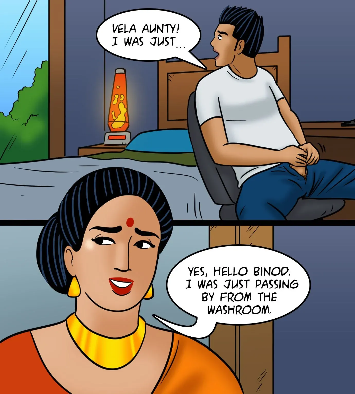 Velamma All Episodes Comics, 111 . Velamma - Episode 111 - A Tale Of Sexpectators, page 23 of 141