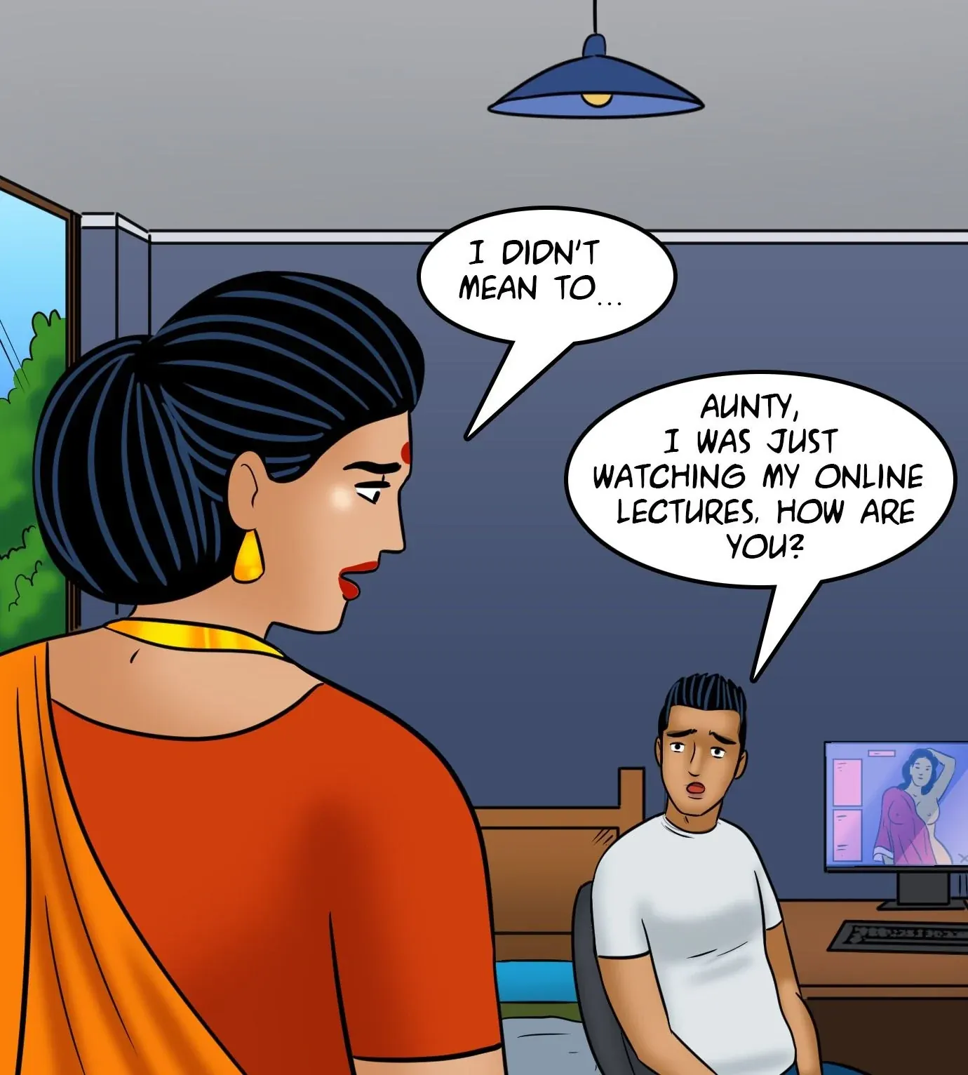 Velamma All Episodes Comics, 111 . Velamma - Episode 111 - A Tale Of Sexpectators, page 24 of 141