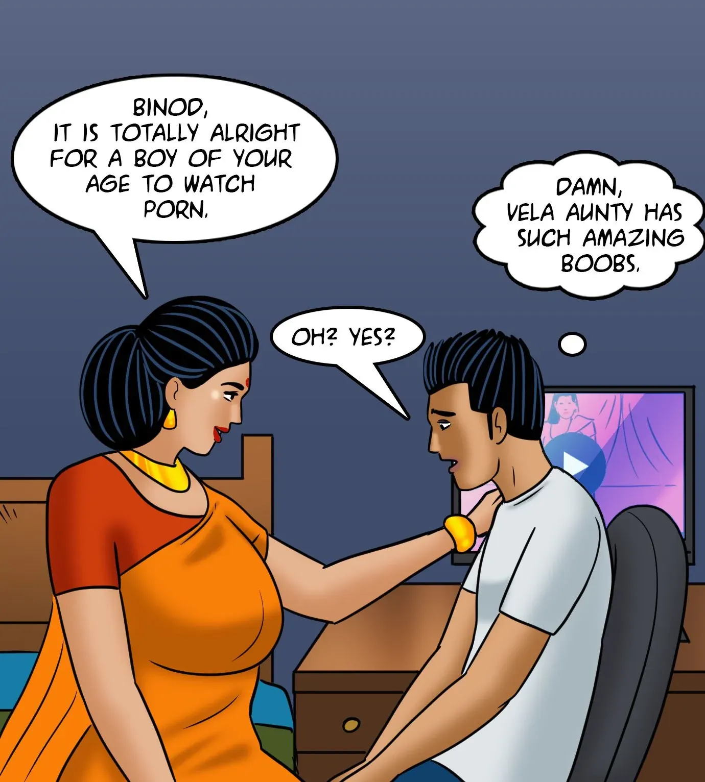 Velamma All Episodes Comics, 111 . Velamma - Episode 111 - A Tale Of Sexpectators, page 30 of 141
