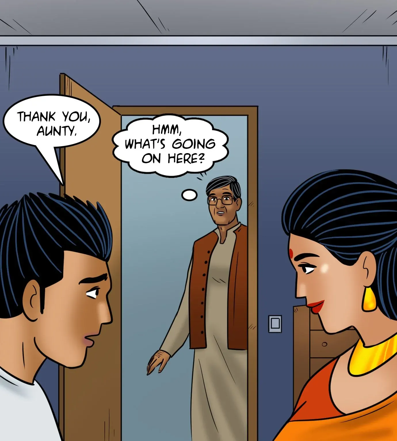 Velamma All Episodes Comics, 111 . Velamma - Episode 111 - A Tale Of Sexpectators, page 34 of 141