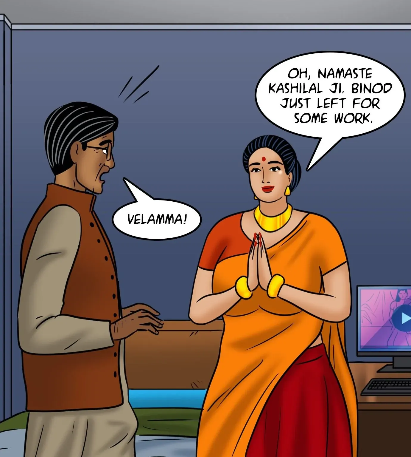 Velamma All Episodes Comics, 111 . Velamma - Episode 111 - A Tale Of Sexpectators, page 42 of 141