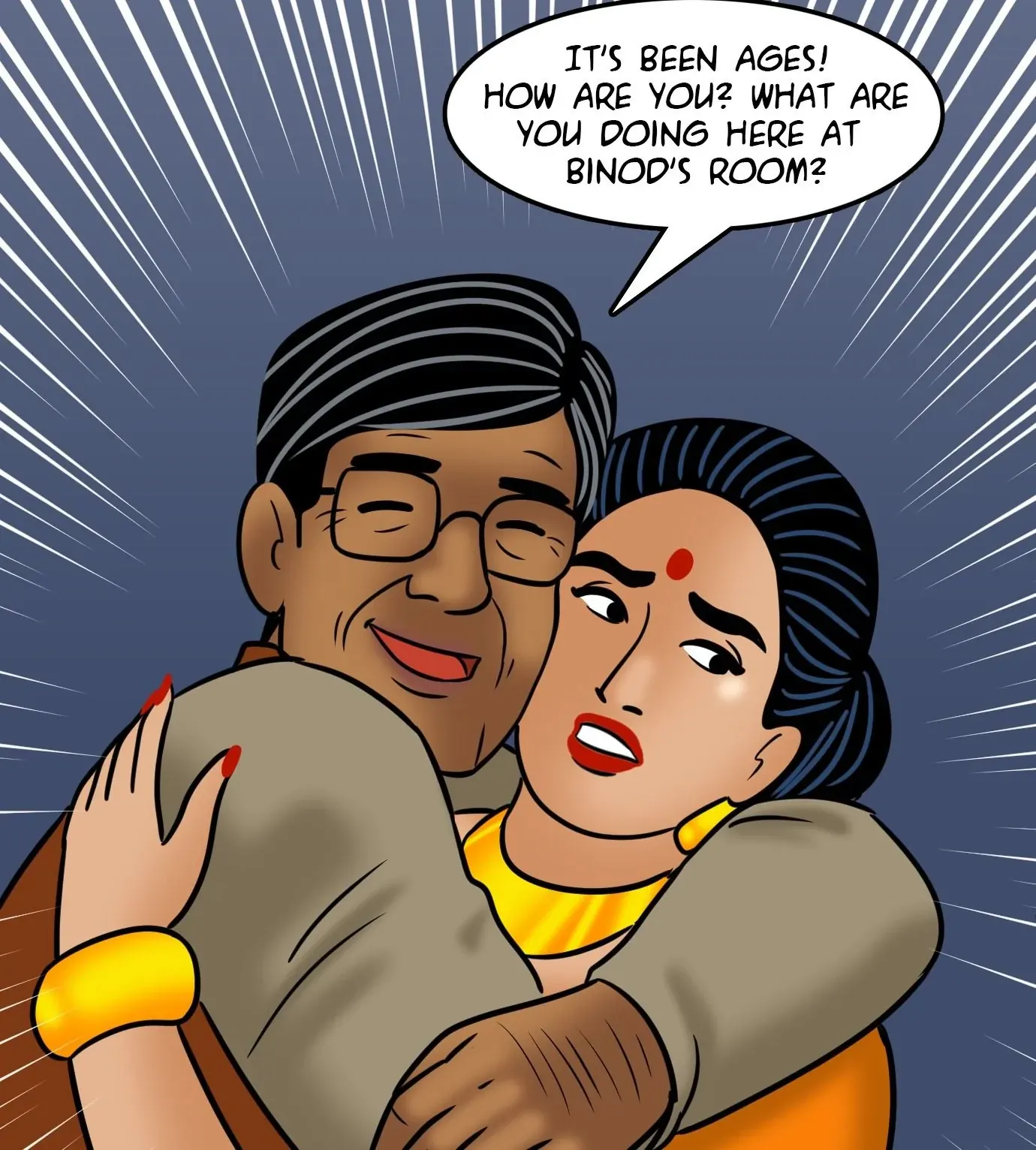 Velamma All Episodes Comics, 111 . Velamma - Episode 111 - A Tale Of Sexpectators, page 43 of 141