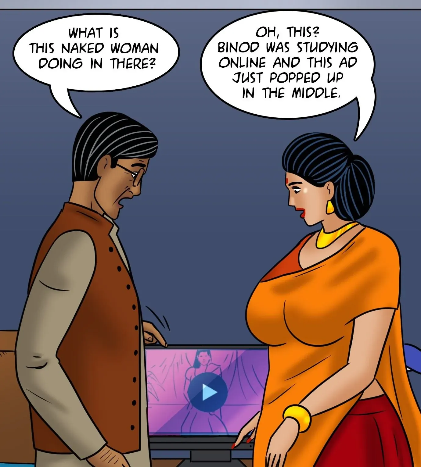 Velamma All Episodes Comics, 111 . Velamma - Episode 111 - A Tale Of Sexpectators, page 46 of 141