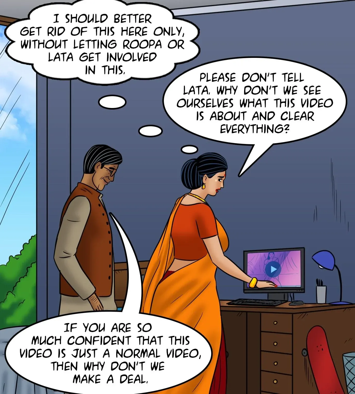 Velamma All Episodes Comics, 111 . Velamma - Episode 111 - A Tale Of Sexpectators, page 51 of 141