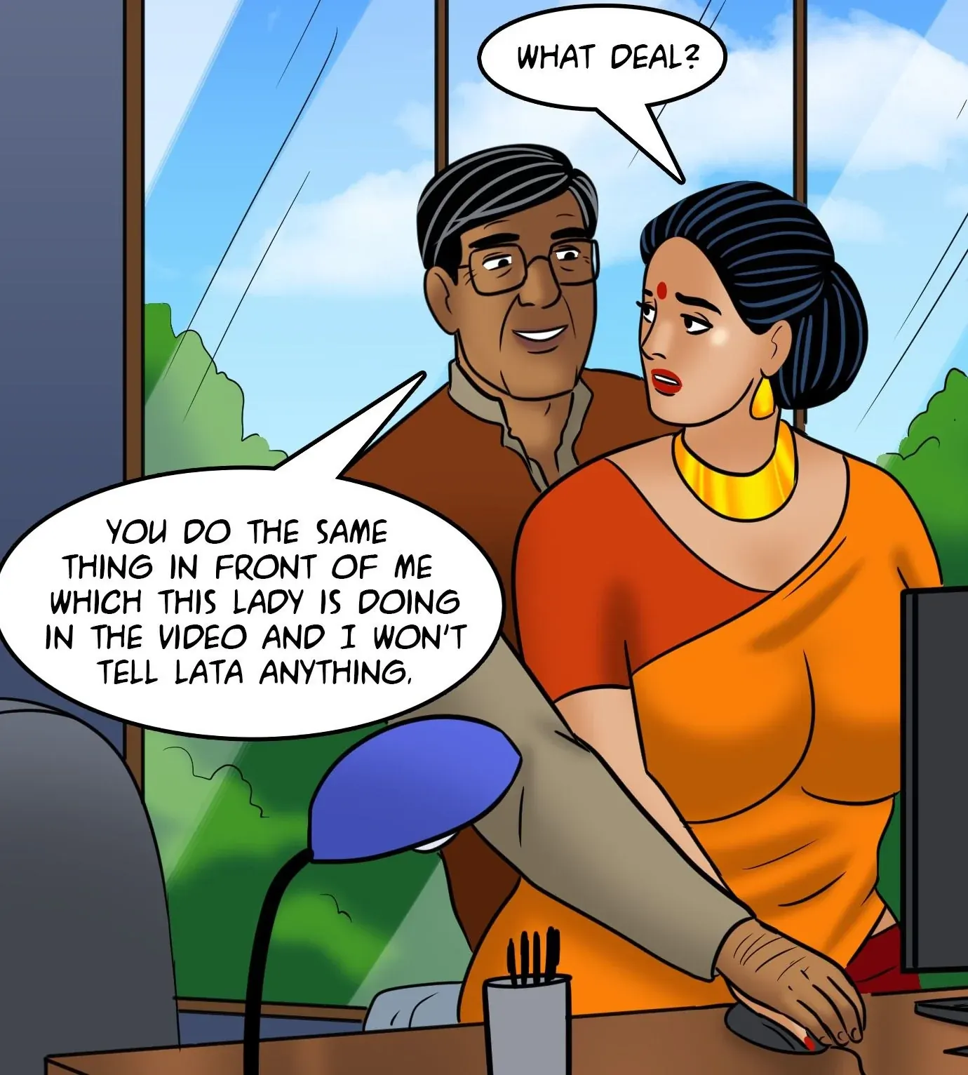 Velamma All Episodes Comics, 111 . Velamma - Episode 111 - A Tale Of Sexpectators, page 52 of 141