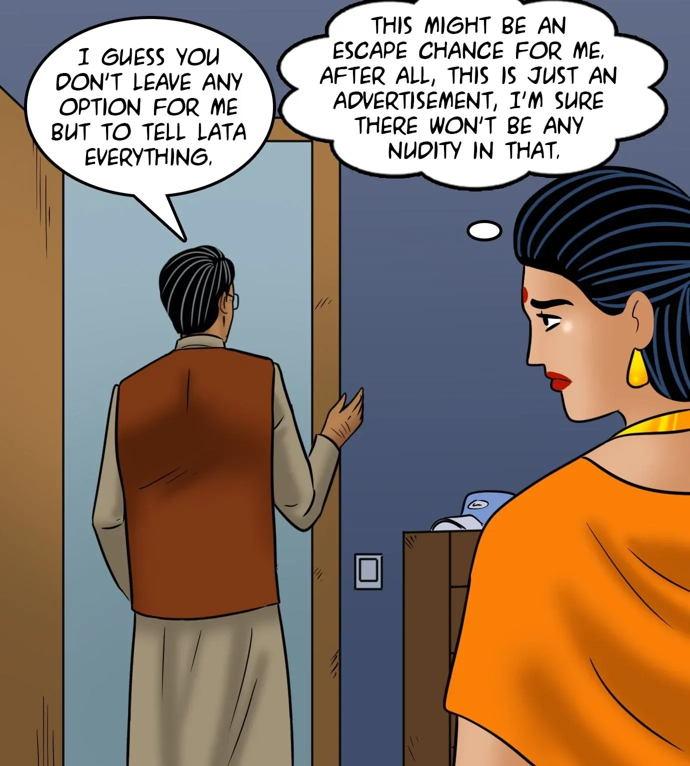 Velamma All Episodes Comics, 111 . Velamma - Episode 111 - A Tale Of Sexpectators, page 54 of 141
